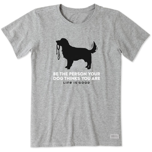 Women's Dog Person Short Sleeve Crusher Tee