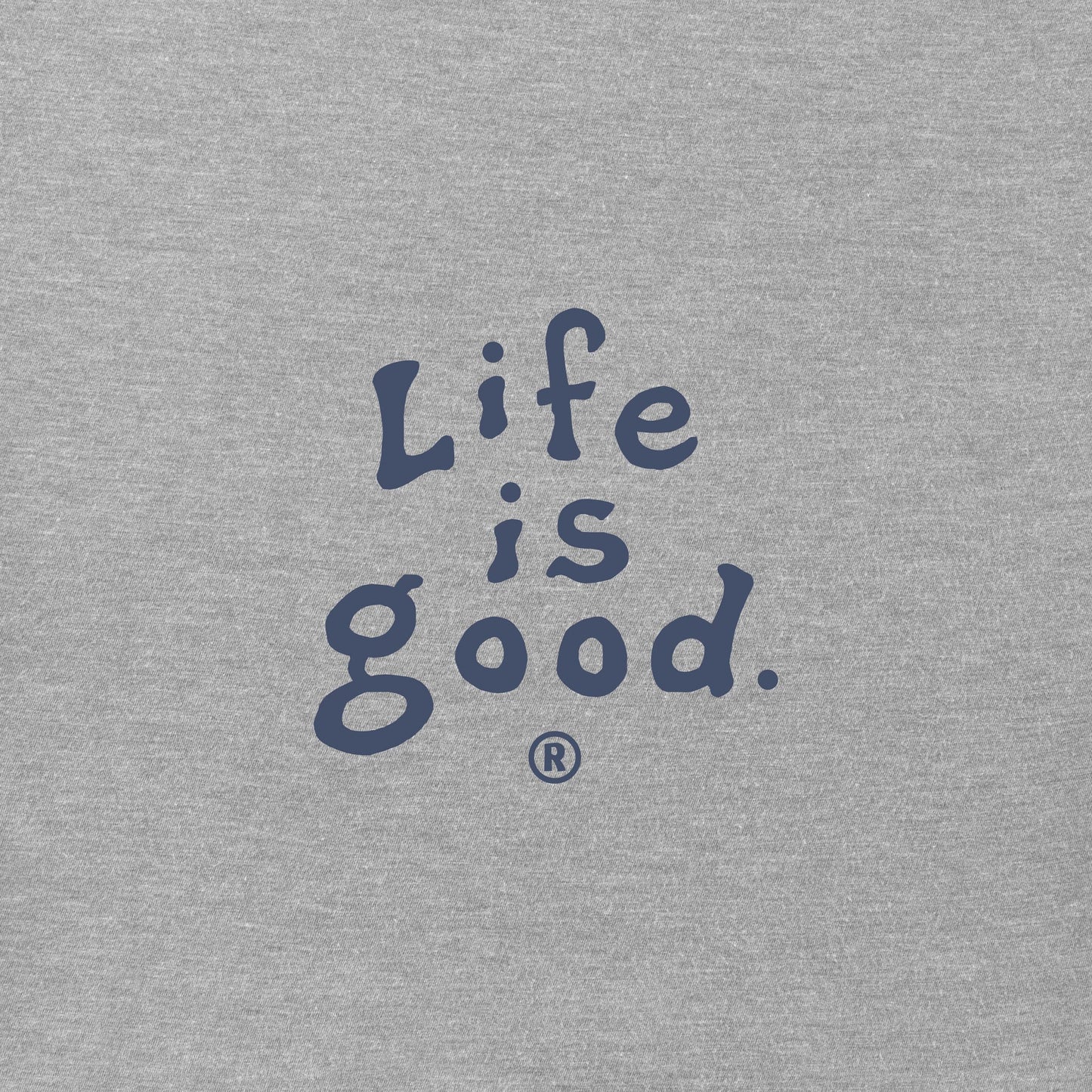 Men's LIG Vintage Wordmark Stacked Short Sleeve Crusher Tee