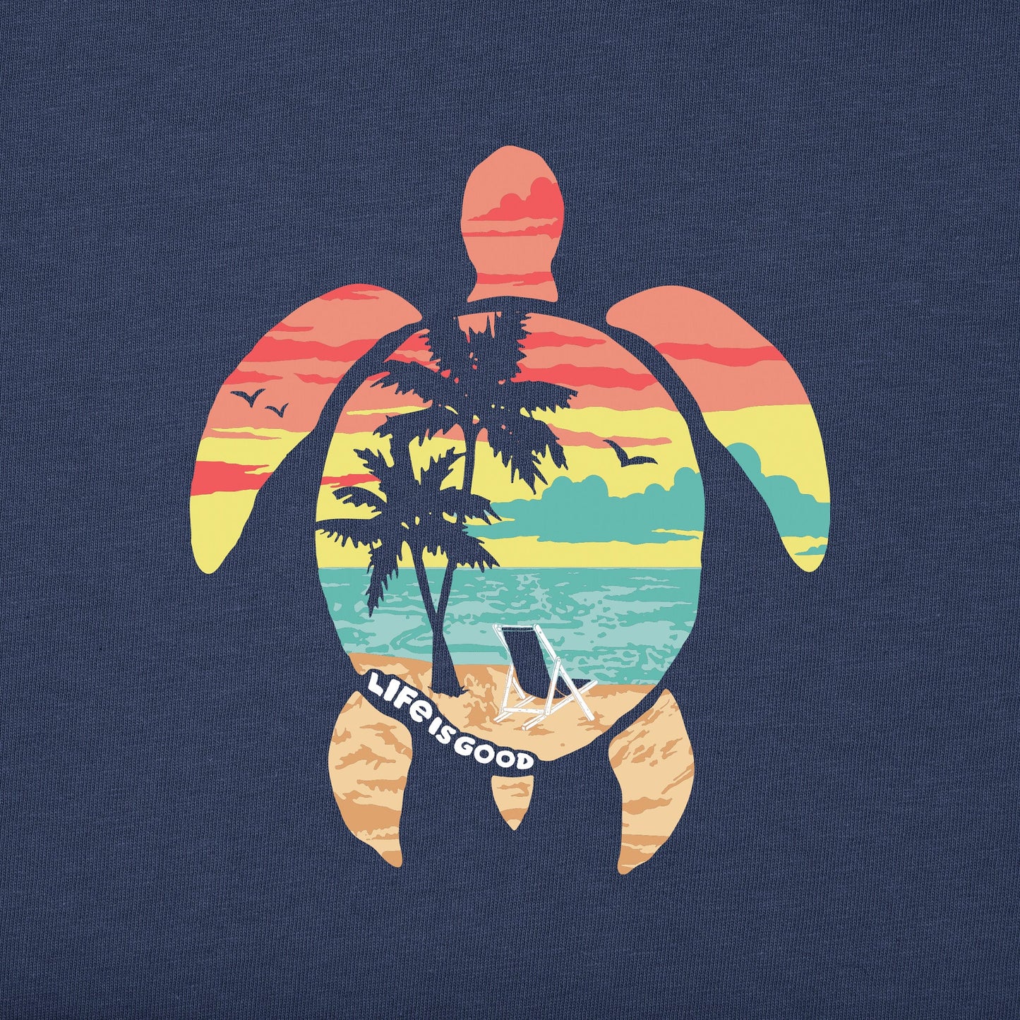 Women's Scenic Turtle Short Sleeve Crusher-LITE Tee