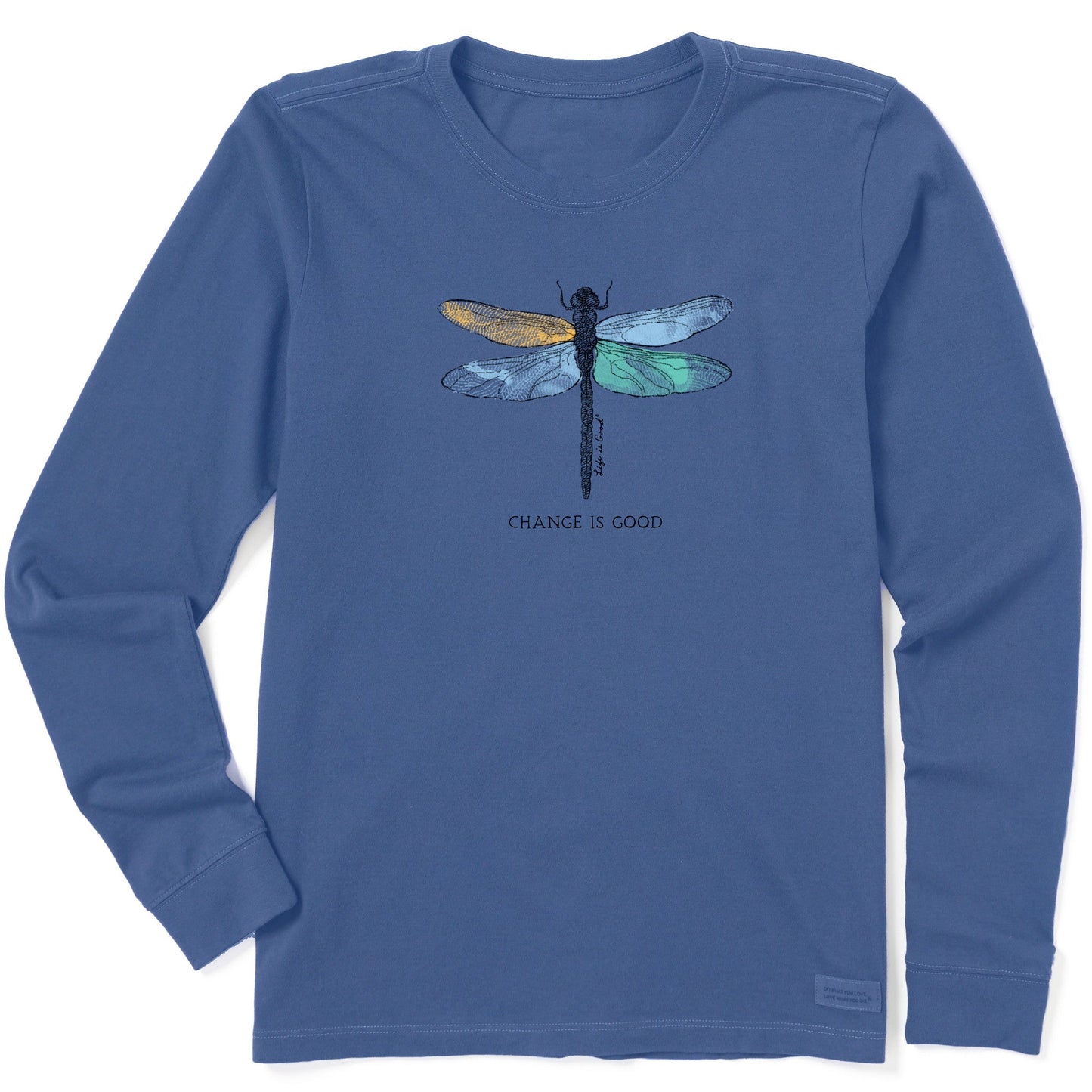 Women's Change Dragonfly Long Sleeve Crusher Tee
