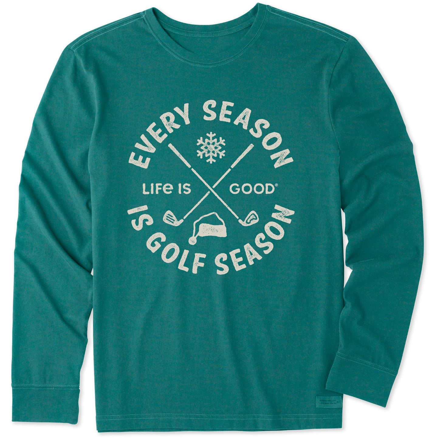 Men's Every Season is Golf Season Long Sleeve Crusher Tee