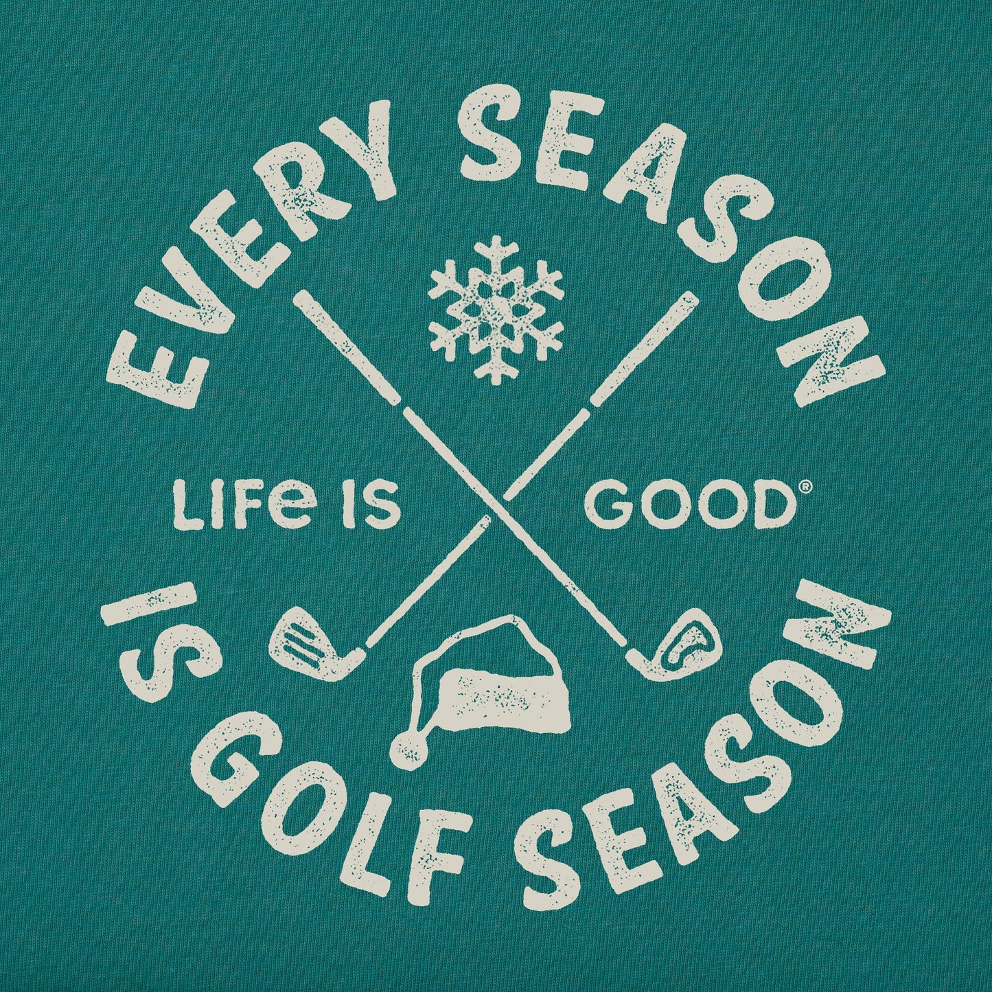 Men's Every Season is Golf Season Long Sleeve Crusher Tee