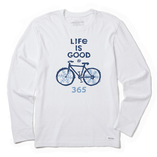 Men's Winter Bike 365 Long Sleeve Crusher Tee