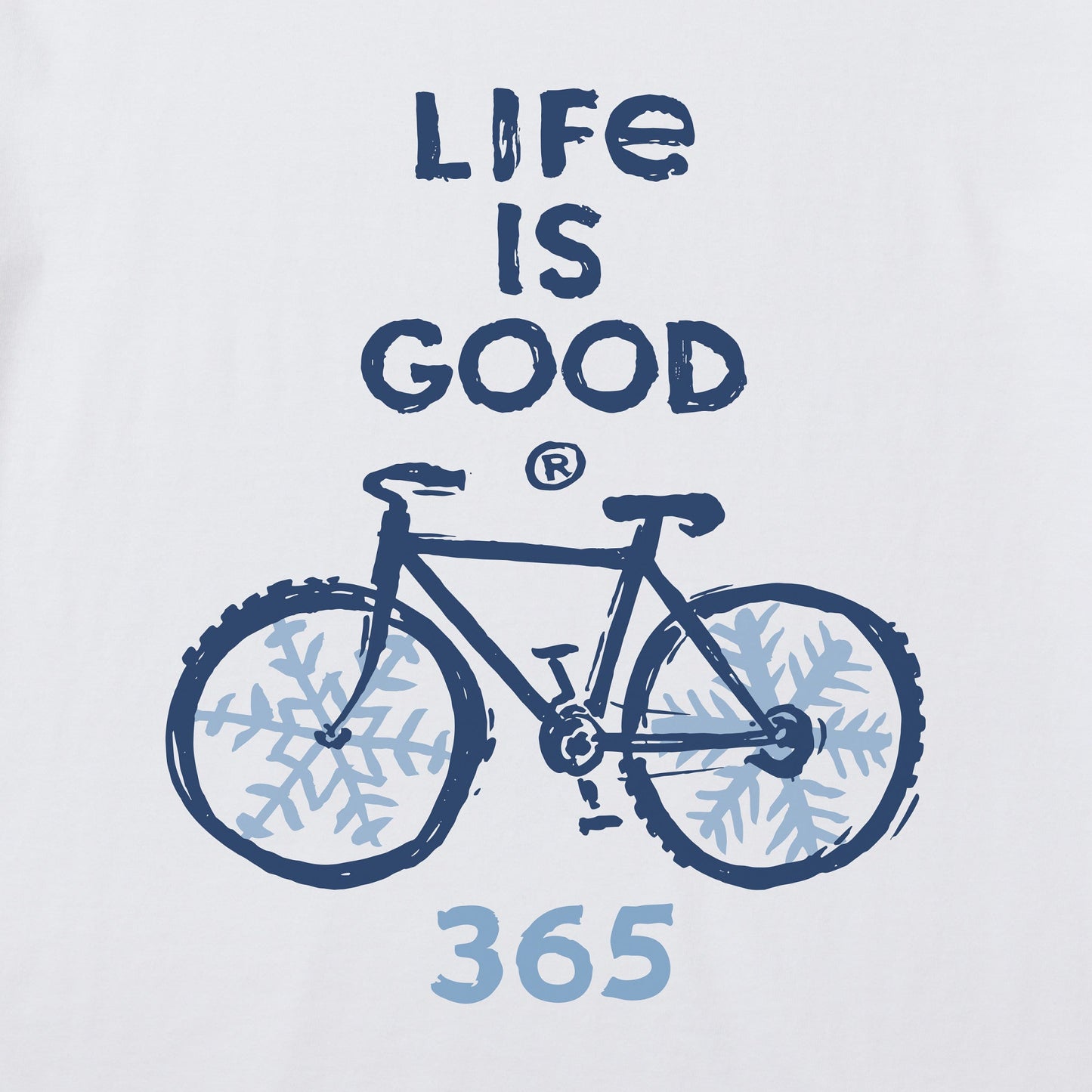 Men's Winter Bike 365 Long Sleeve Crusher Tee