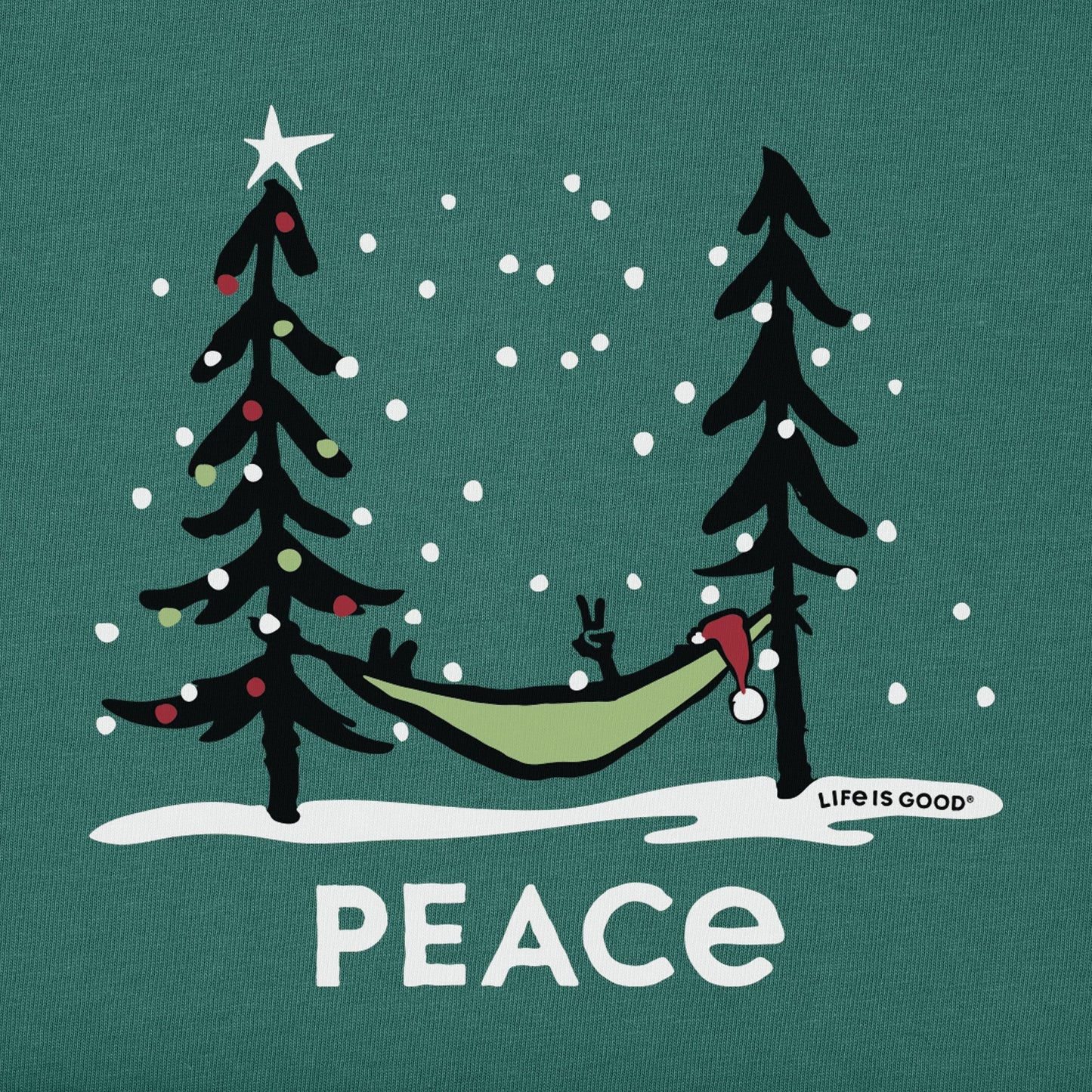 Men's Holiday Hammock Long Sleeve Crusher Tee