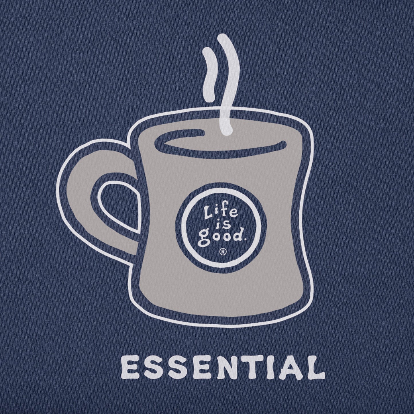 Men's Coffee is Essential Short Sleeve Crusher Tee