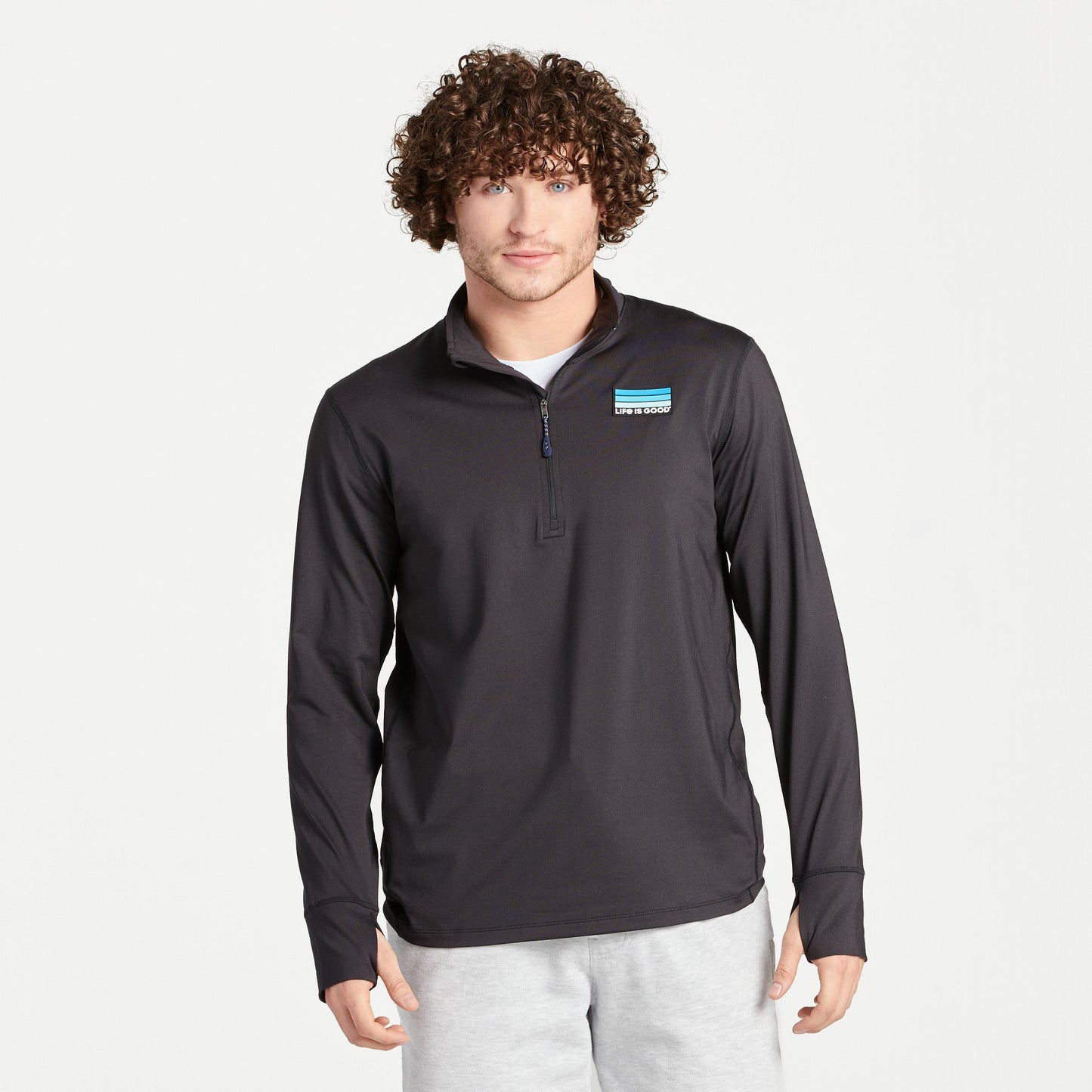 Men's  Active Quarter-Zip Pullover