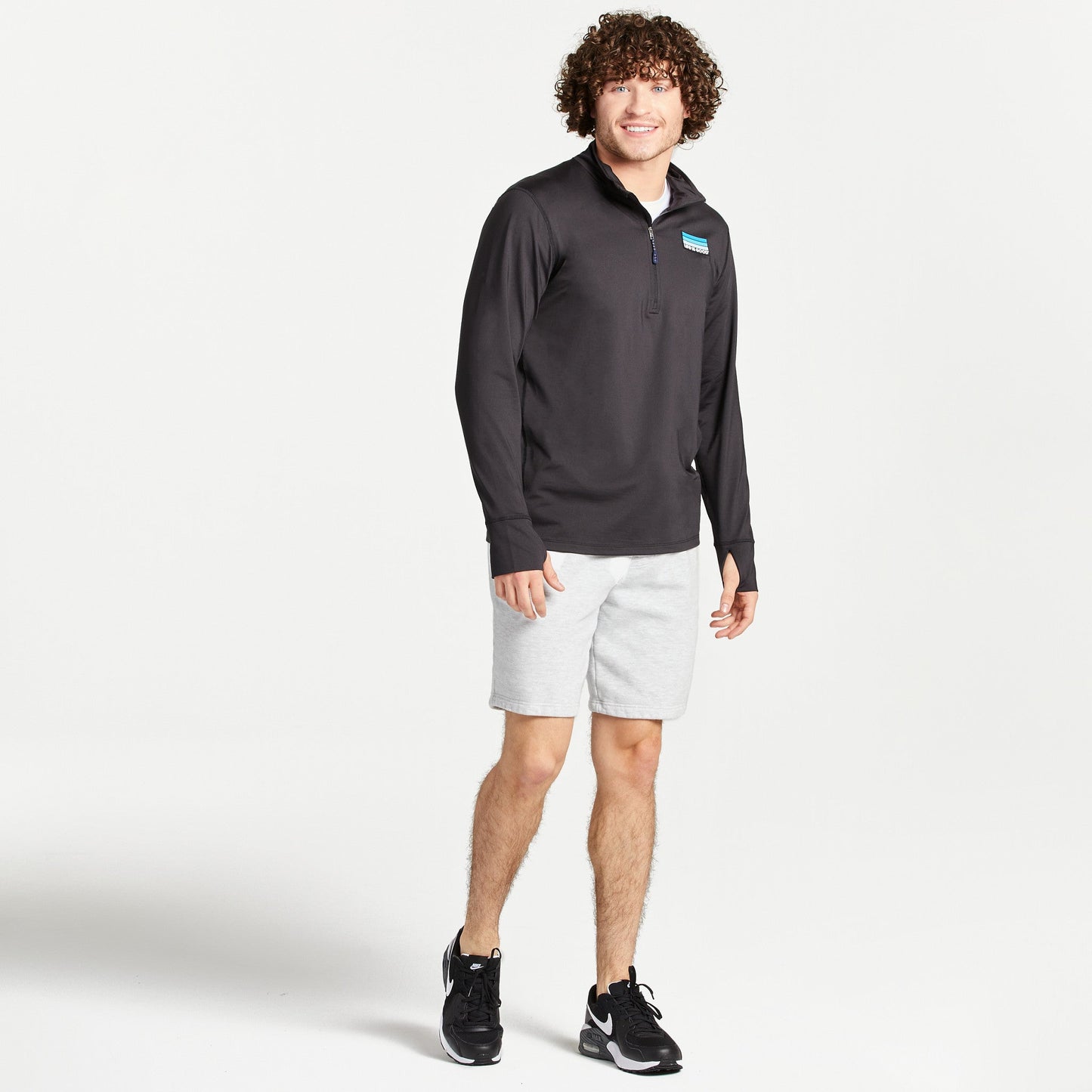 Men's  Active Quarter-Zip Pullover