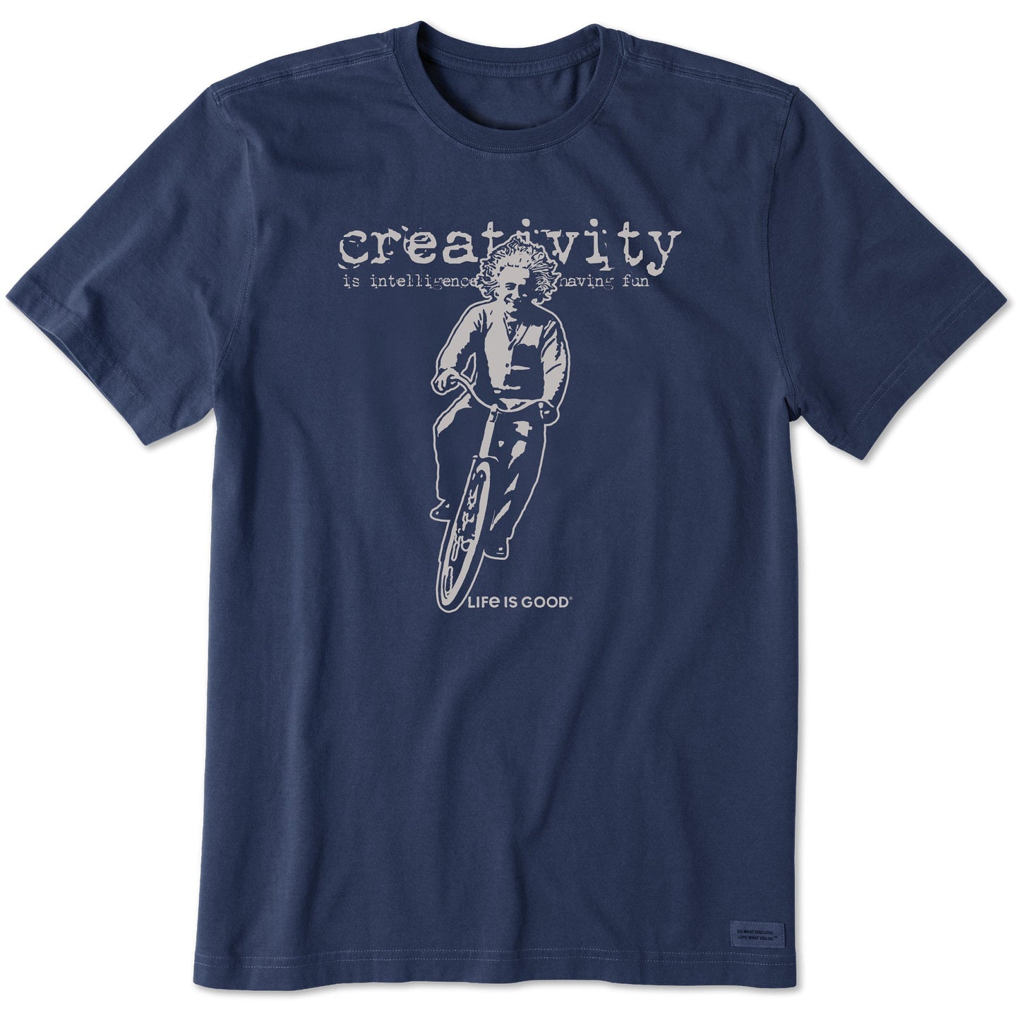 Men's Creativity Bike Short Sleeve Crusher Tee