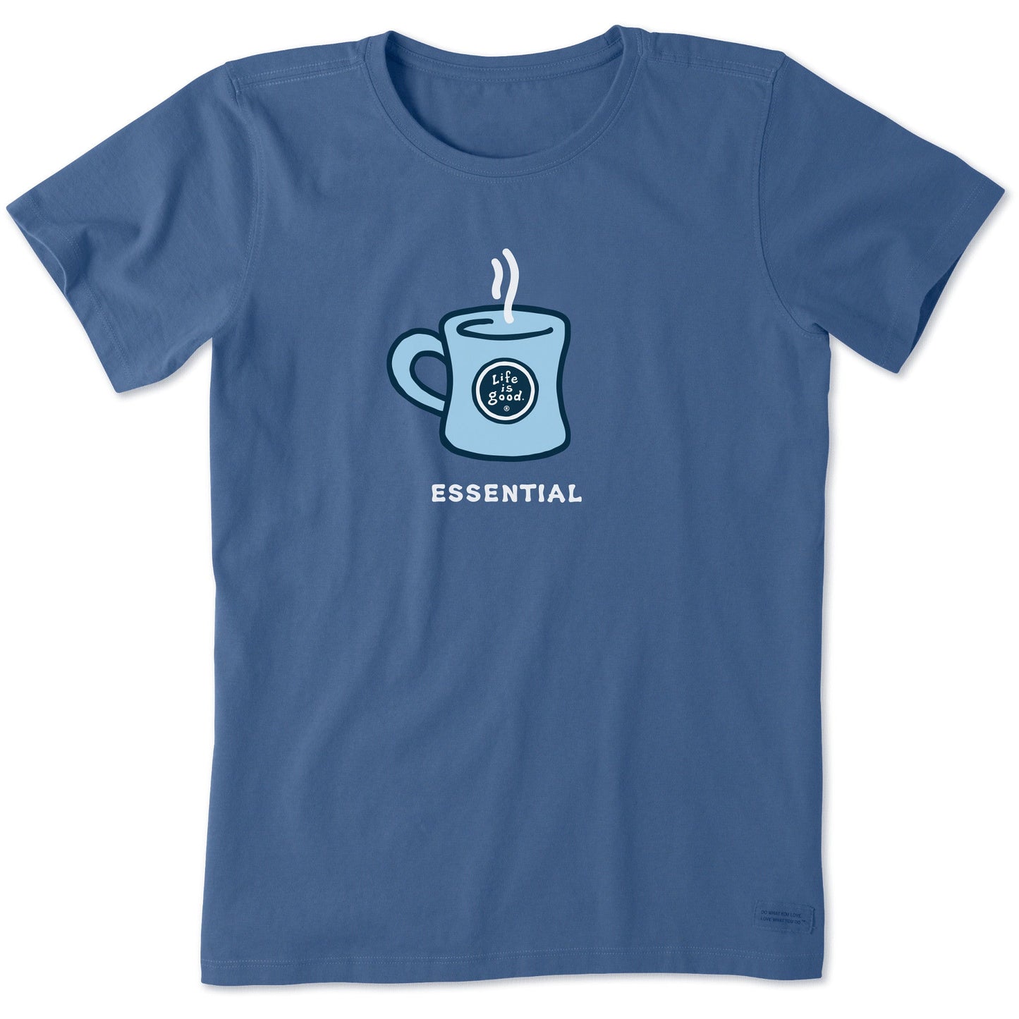 Women's Coffee is Essential Short Sleeve Crusher Tee