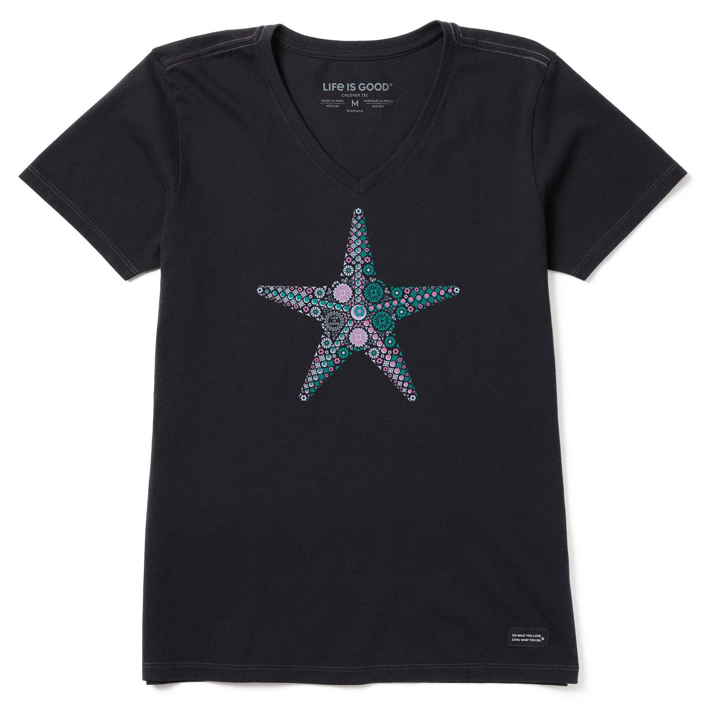 Women's Primal Starfish Short Sleeve Crusher Vee