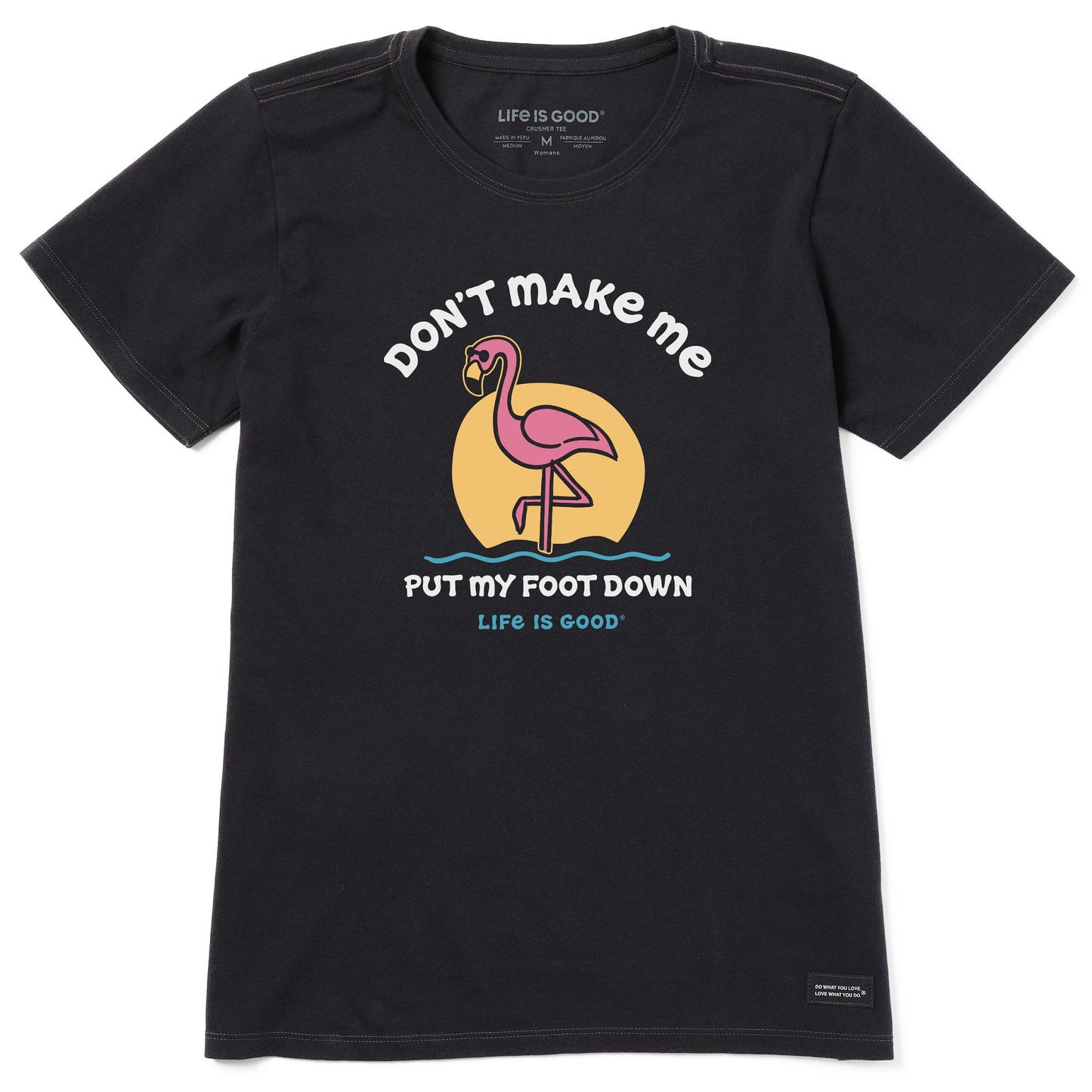 Women's Put My Foot Down Short Sleeve Crusher Tee