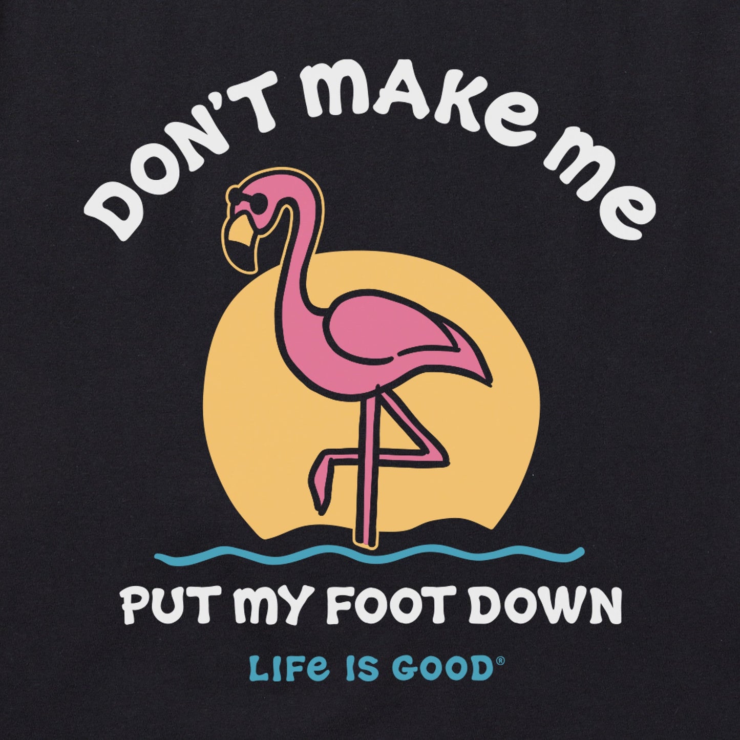 Women's Put My Foot Down Short Sleeve Crusher Tee