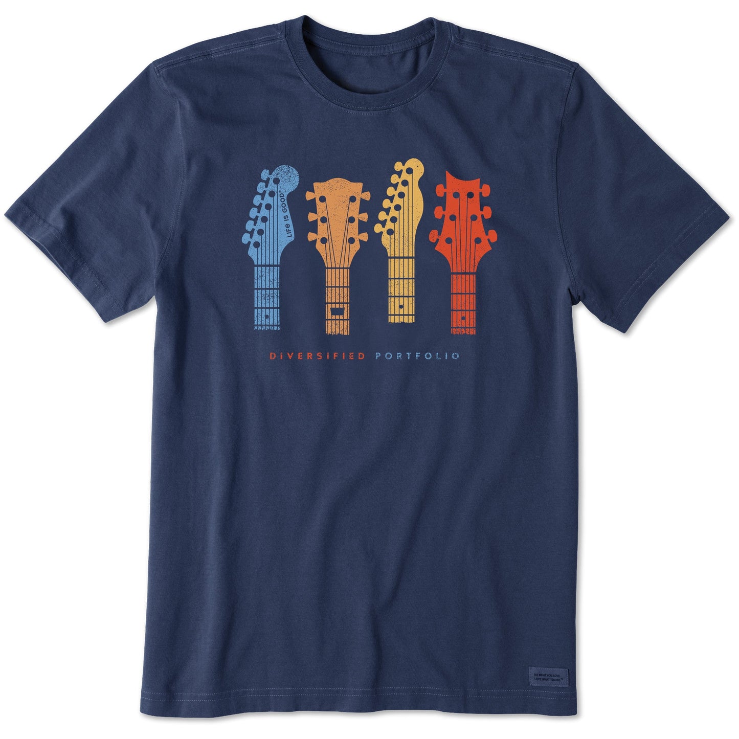 Men's Diversified Portfolio Guitars Short Sleeve Tee