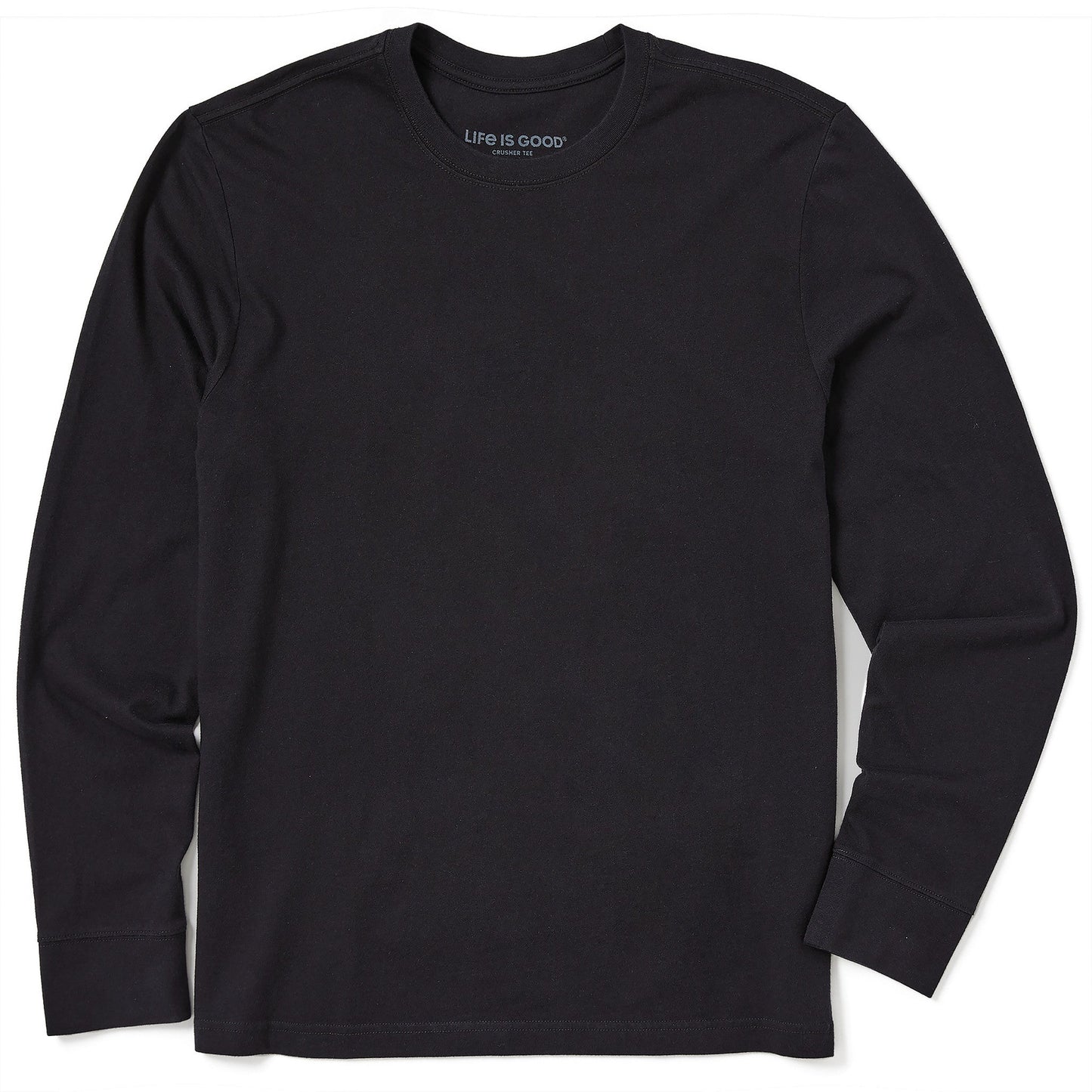 Men's Solid Long Sleeve Tee