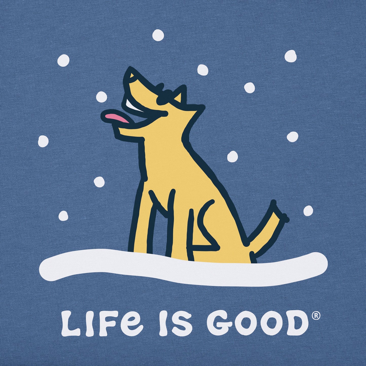 Women's Rocket Catching Snow Long Sleeve Crusher Vee