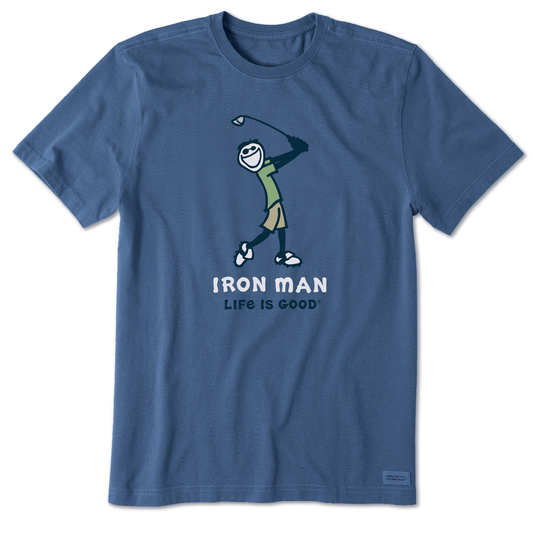 Men's Jake Iron Man Golf Short Sleeve Tee