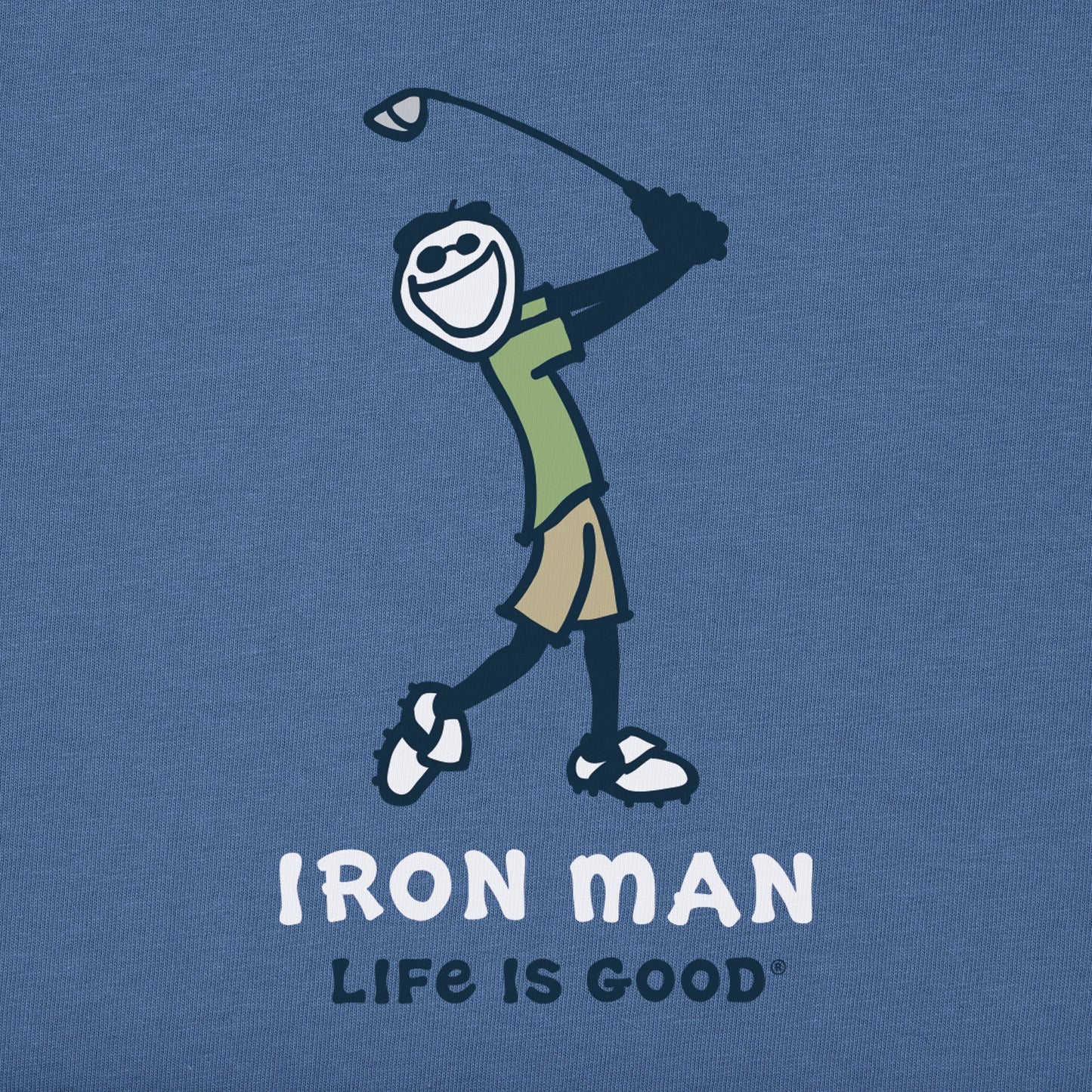 Men's Jake Iron Man Golf Short Sleeve Tee