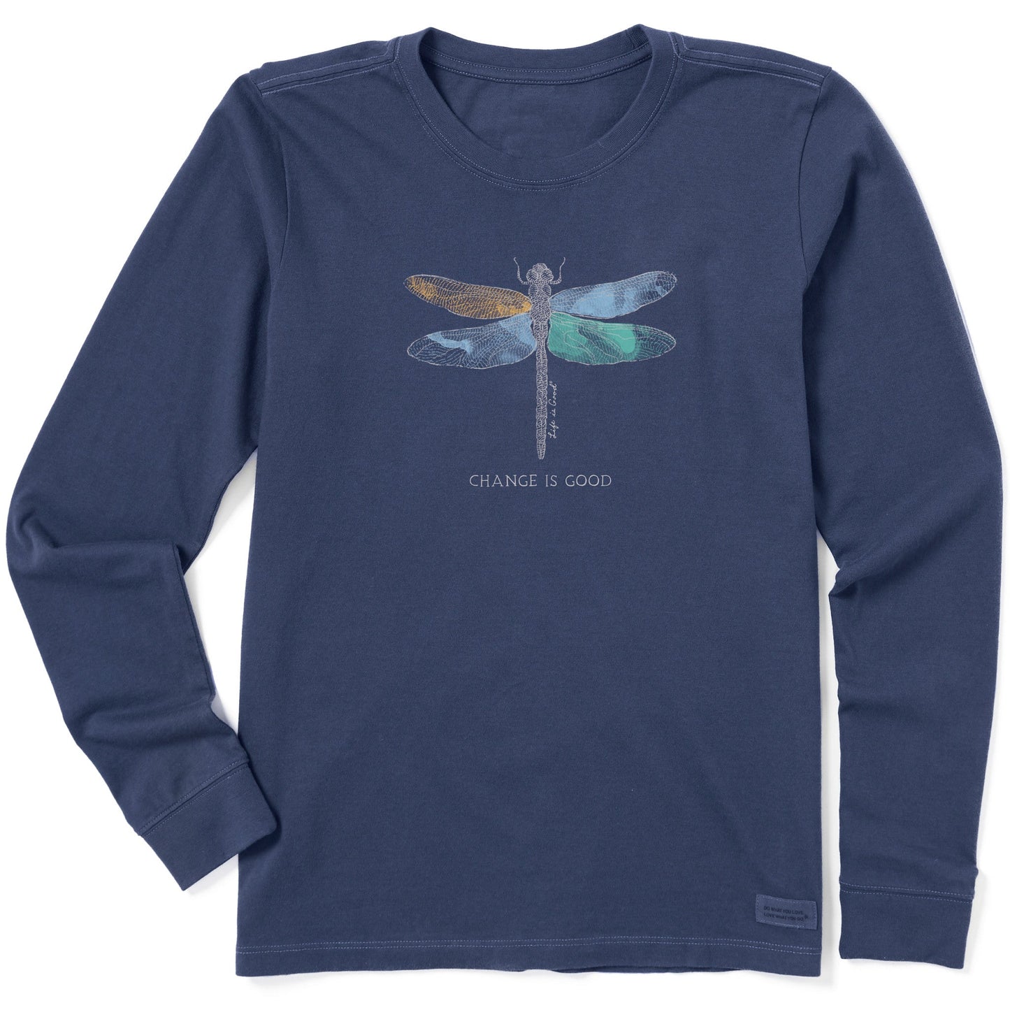 Women's Change Dragonfly Long Sleeve Crusher Tee