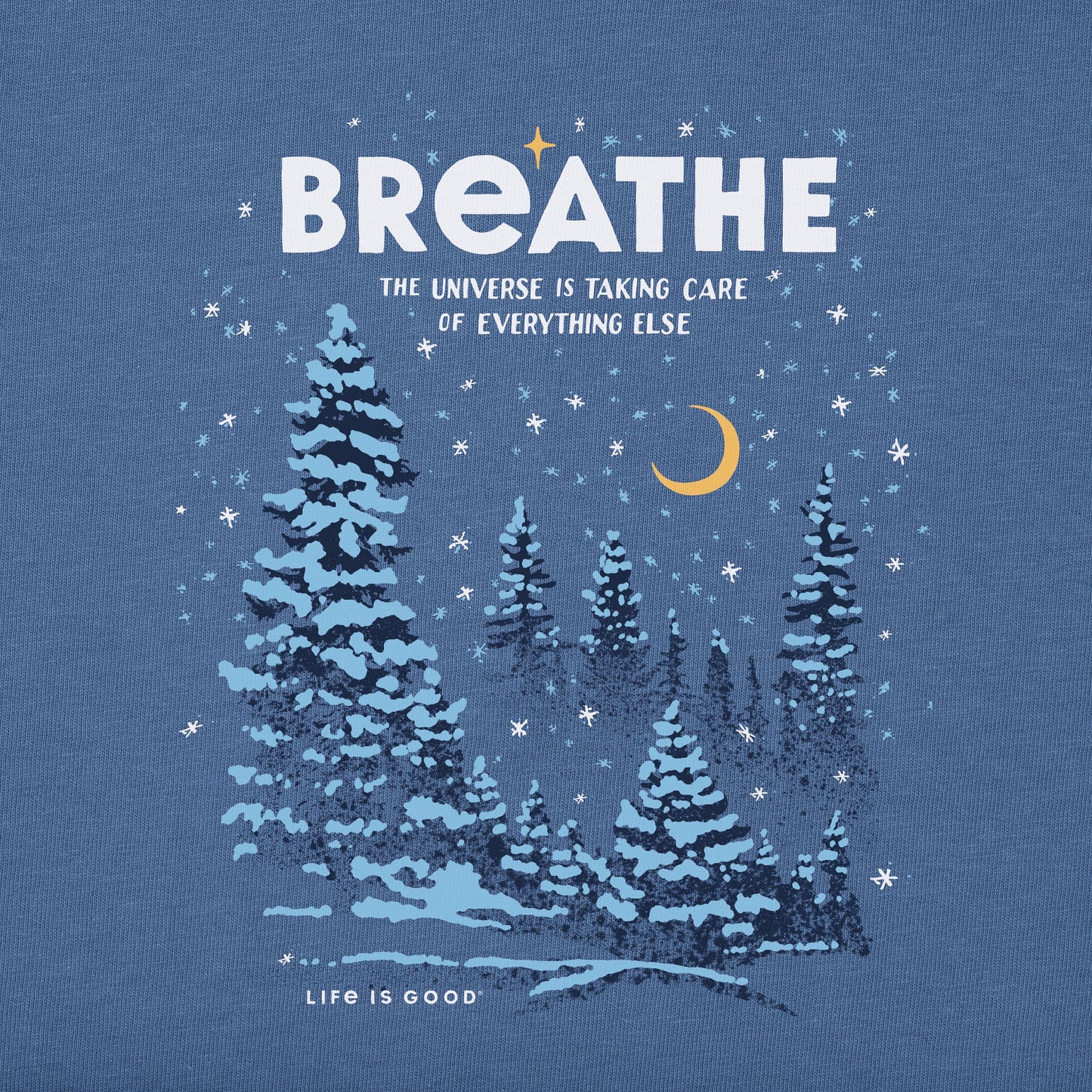 Women's Breathe Universe Winter Short Sleeve Crusher Tee