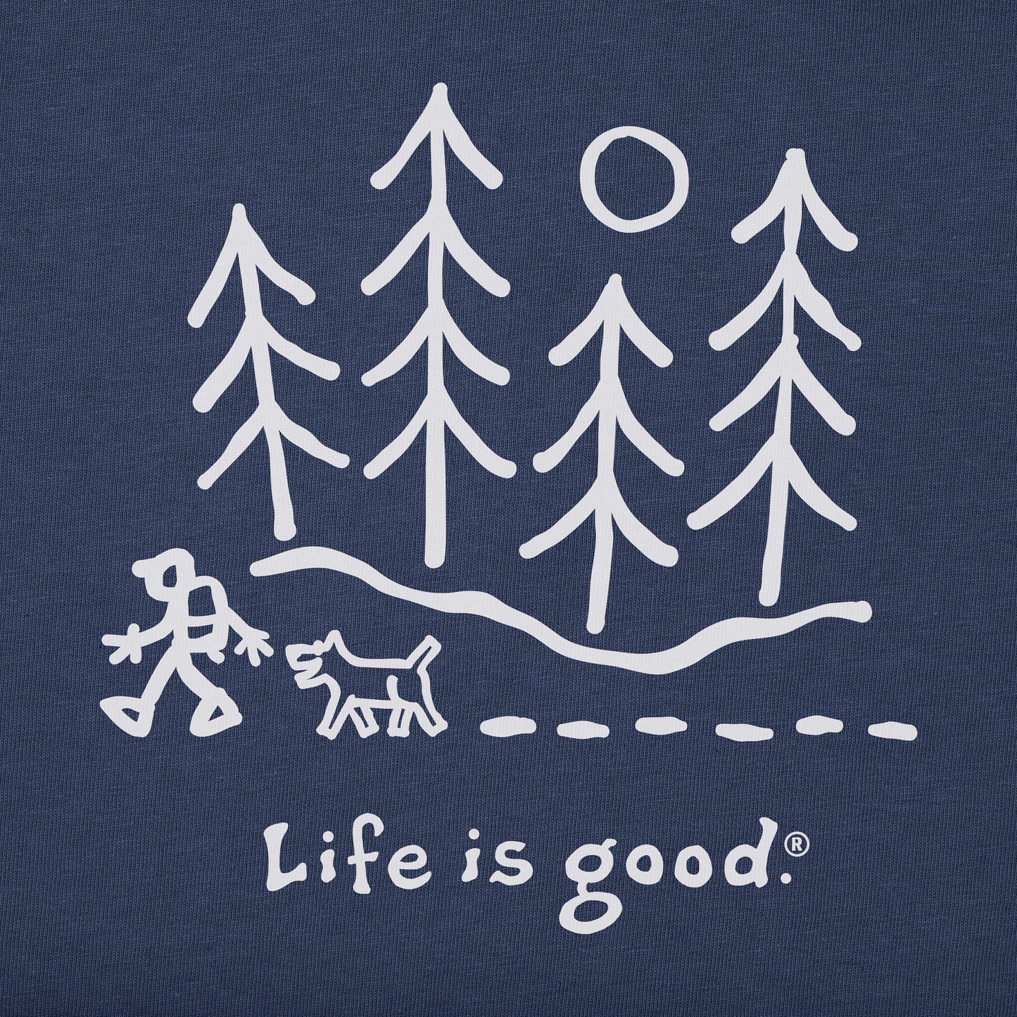 Men's Moonlight Woods Long Sleeve Crusher Tee