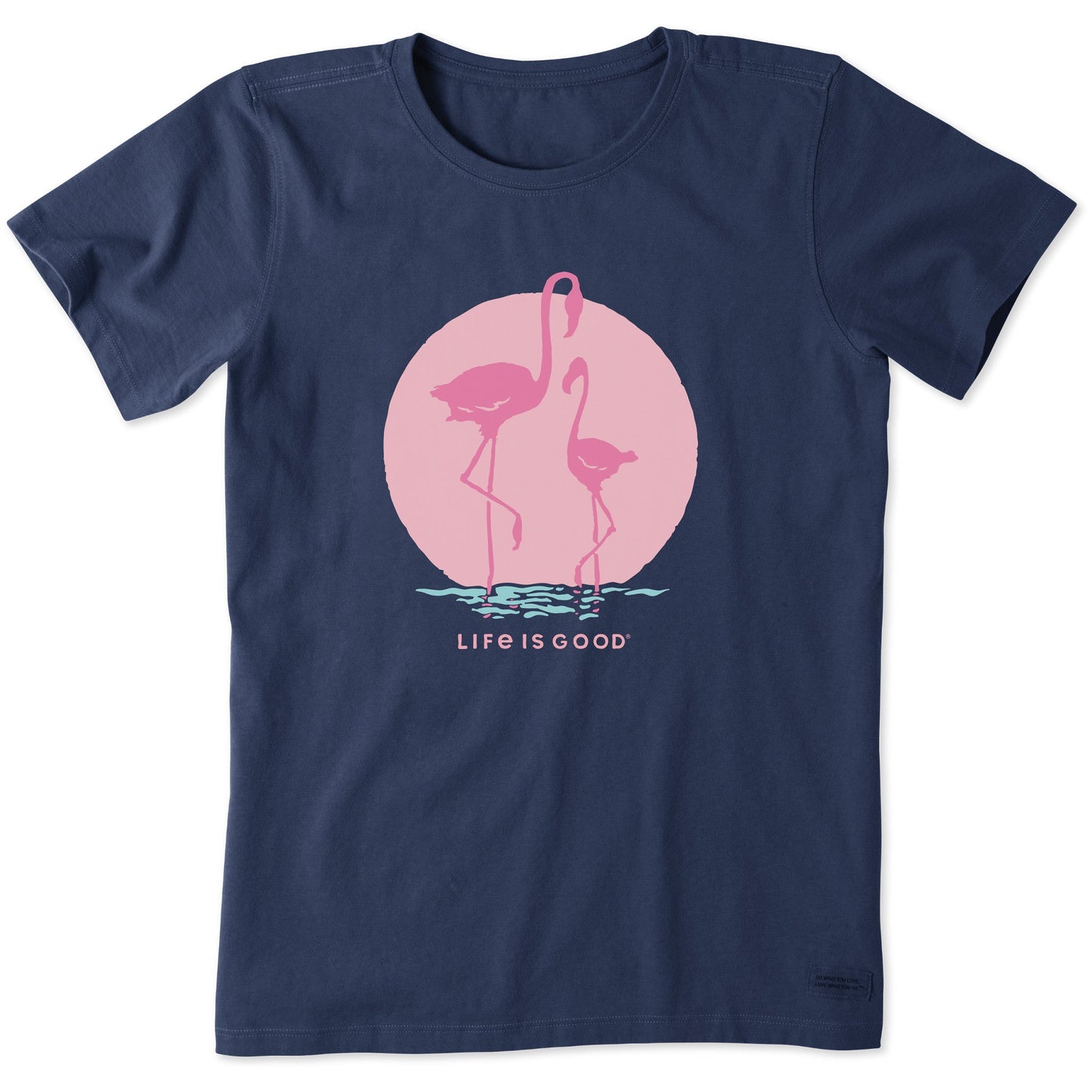 Women's FLAMINGO MAMA AND CHILD Short Sleeve Tee