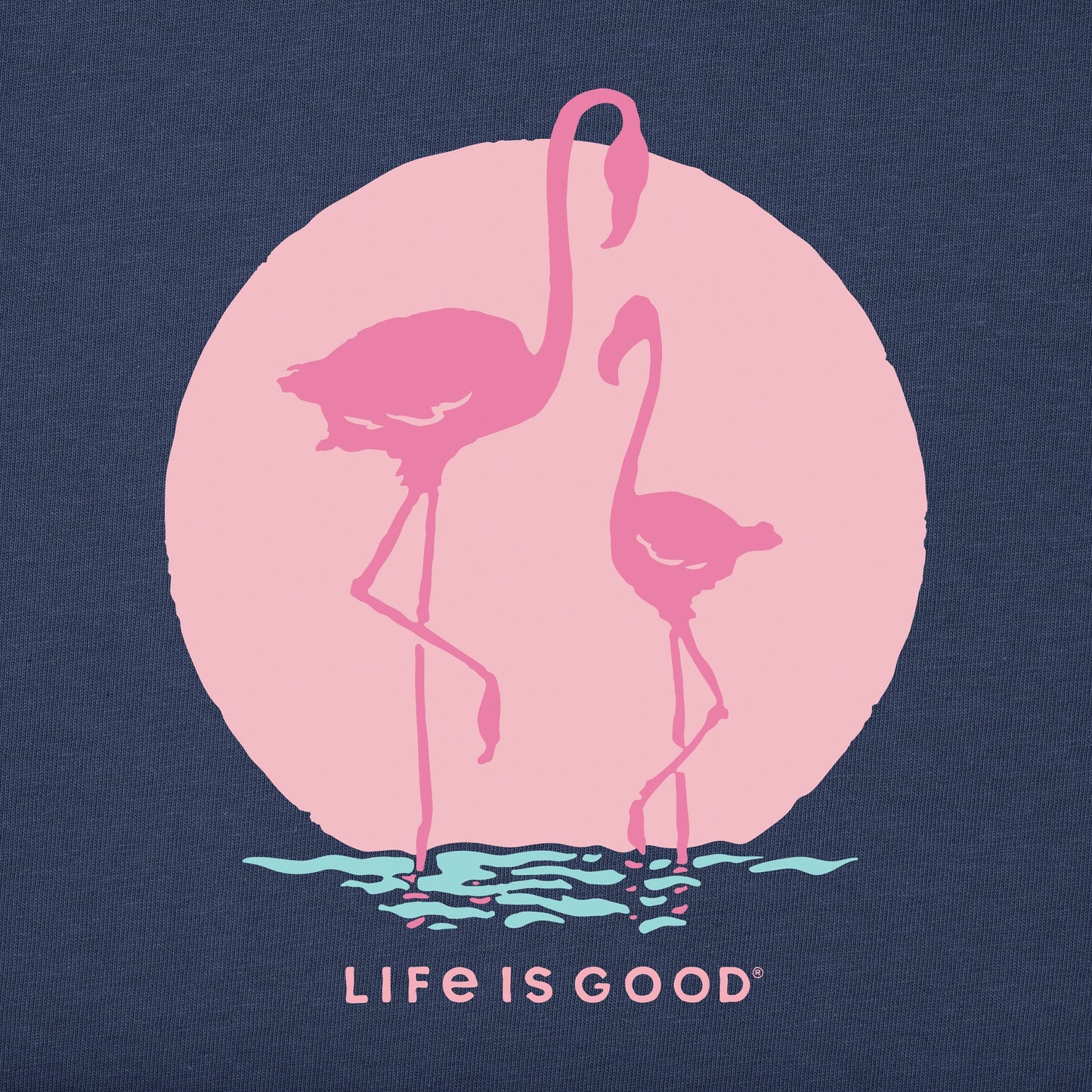 Women's FLAMINGO MAMA AND CHILD Short Sleeve Tee