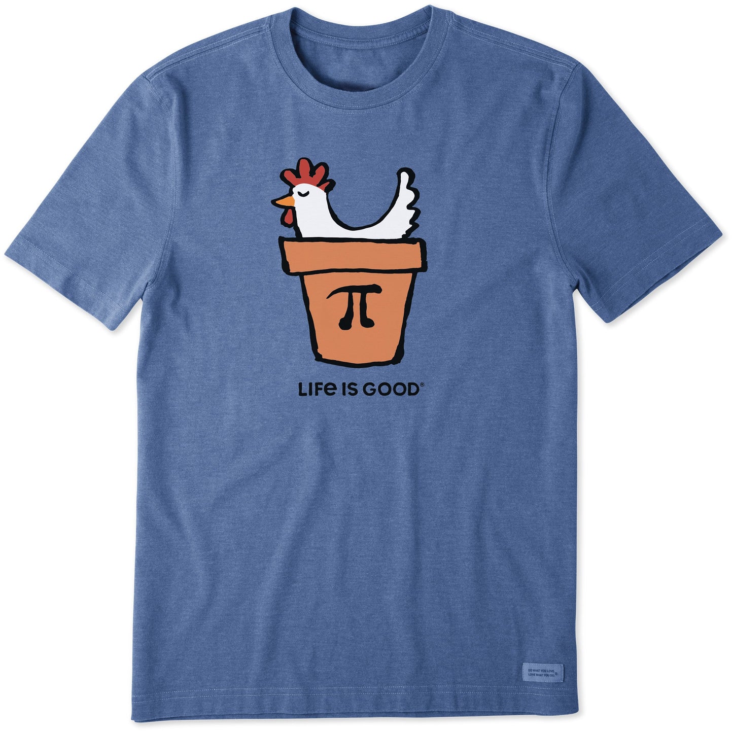 Men's Chicken Pot Pi Short Sleeve Crusher Tee