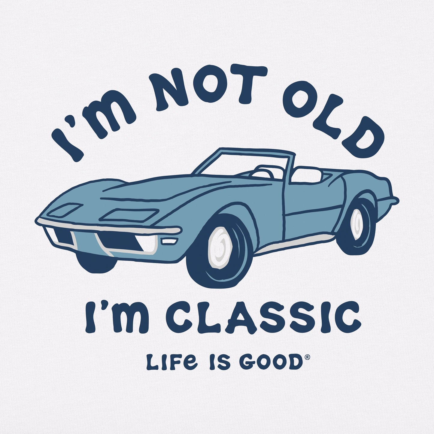 Men's I'm Not Old Sports Car Short Sleeve Tee