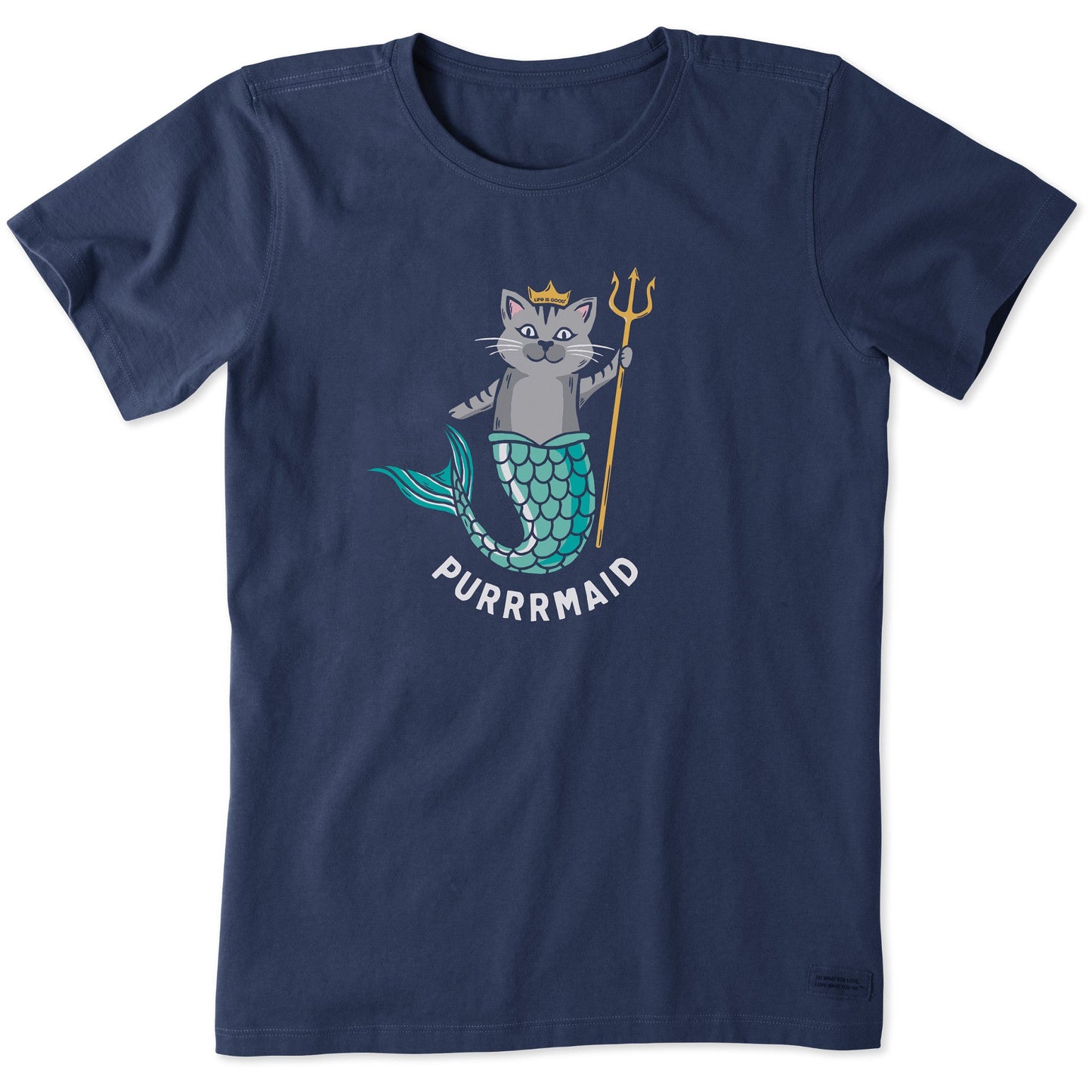 Women's Purrrmaid Short Sleeve Crusher Tee