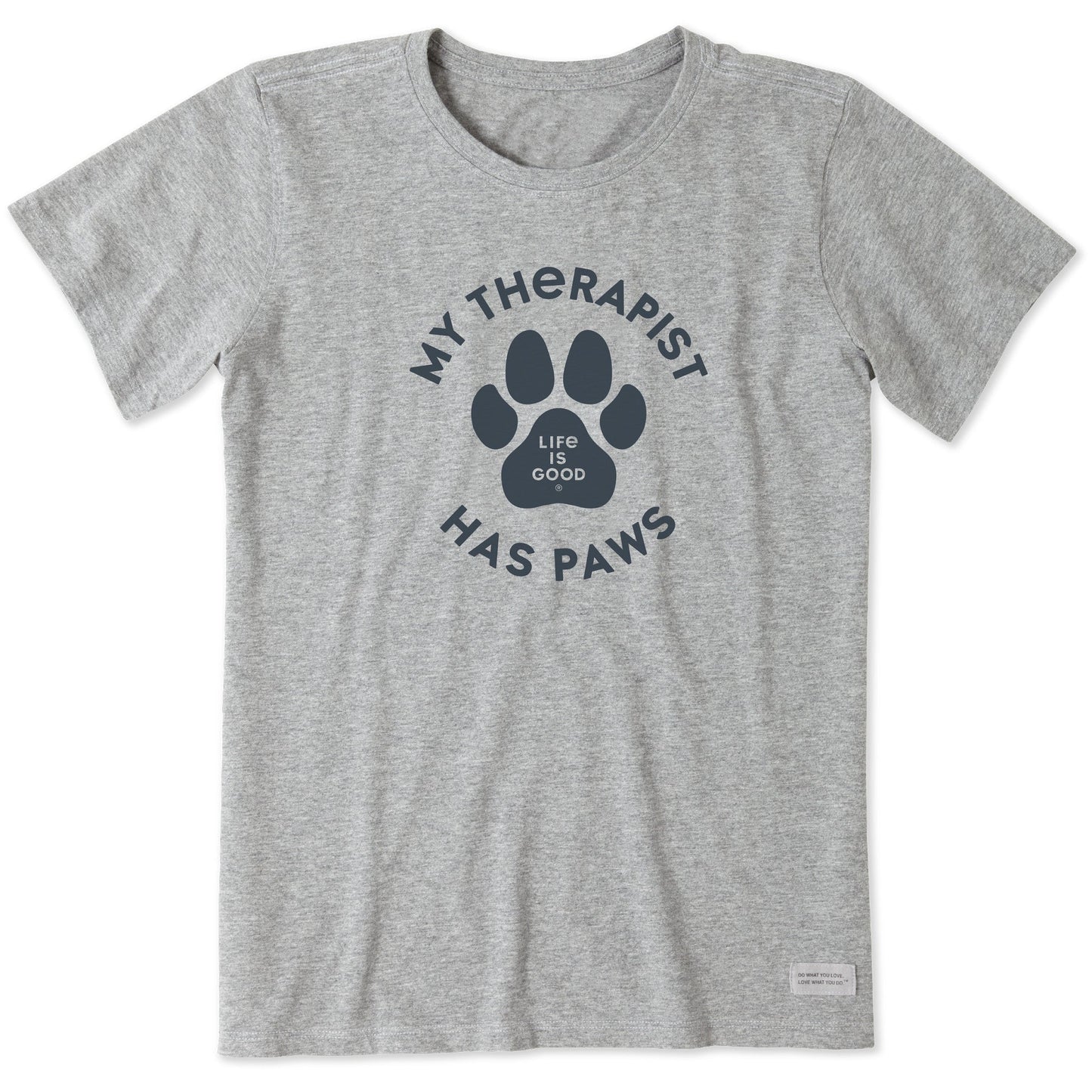Women's My Therapist Has Paws Short Sleeve Tee