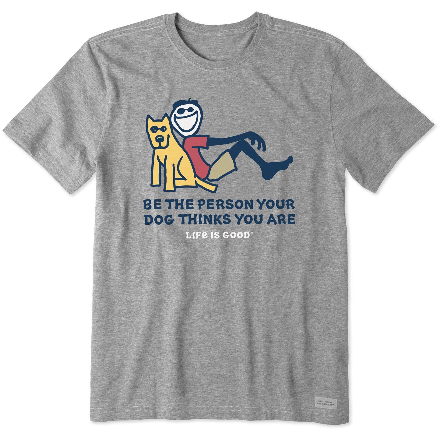 Men's Jake and Rocket Be The Person Short Sleeve Tee