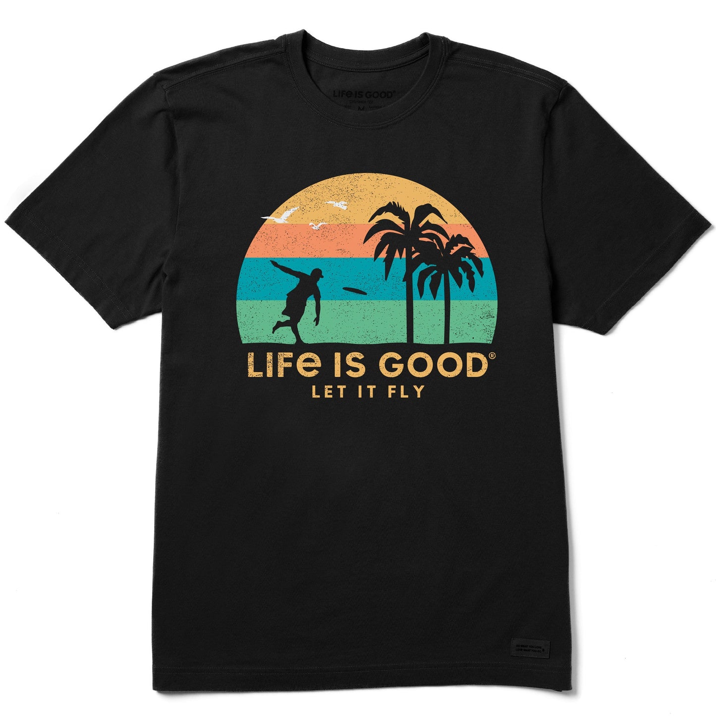 Men's Let It Fly Beach Vista Short Sleeve Crusher Tee