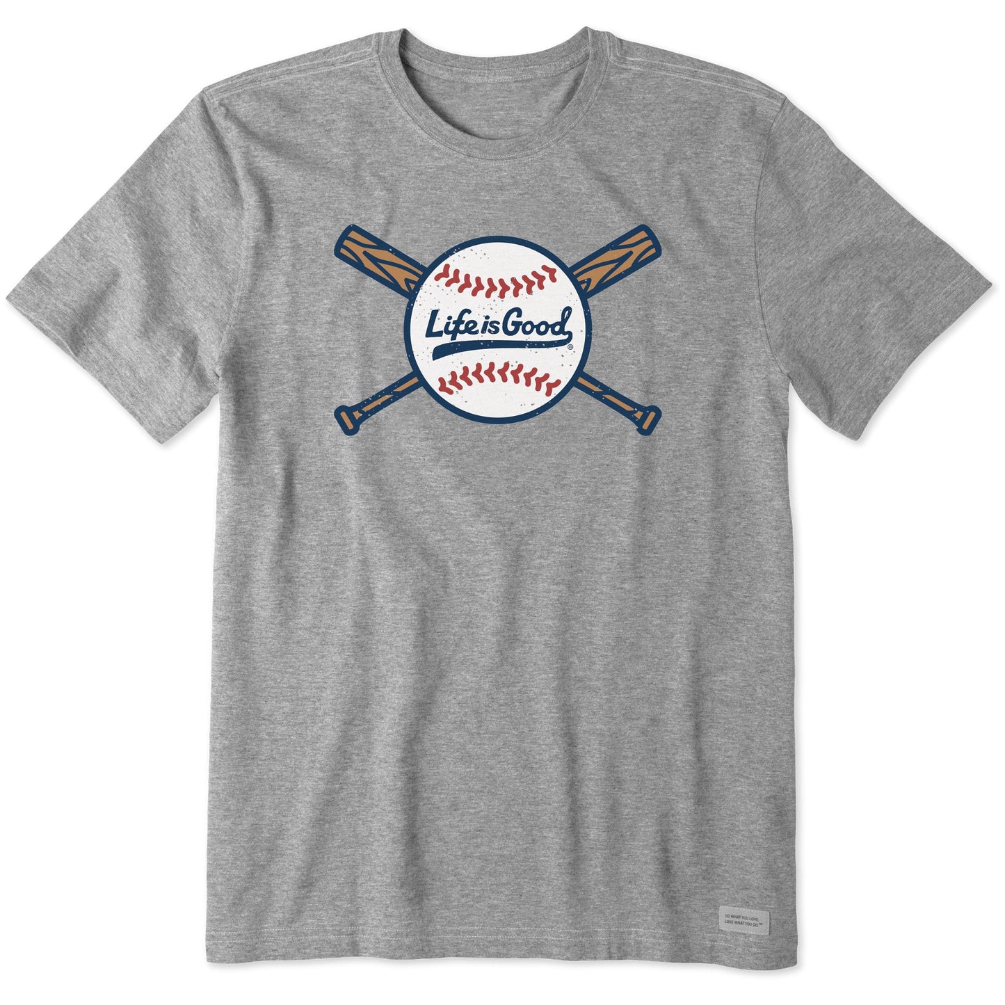 Men's Baseball and Bats Short Sleeve Crusher Tee