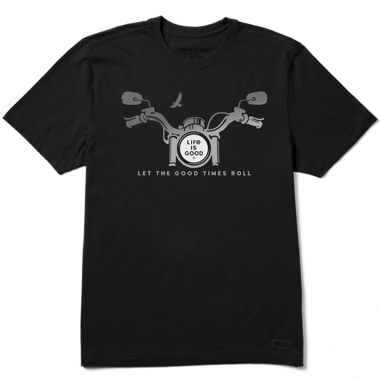 Men's Motorcycle Handlebars Short Sleeve Tee