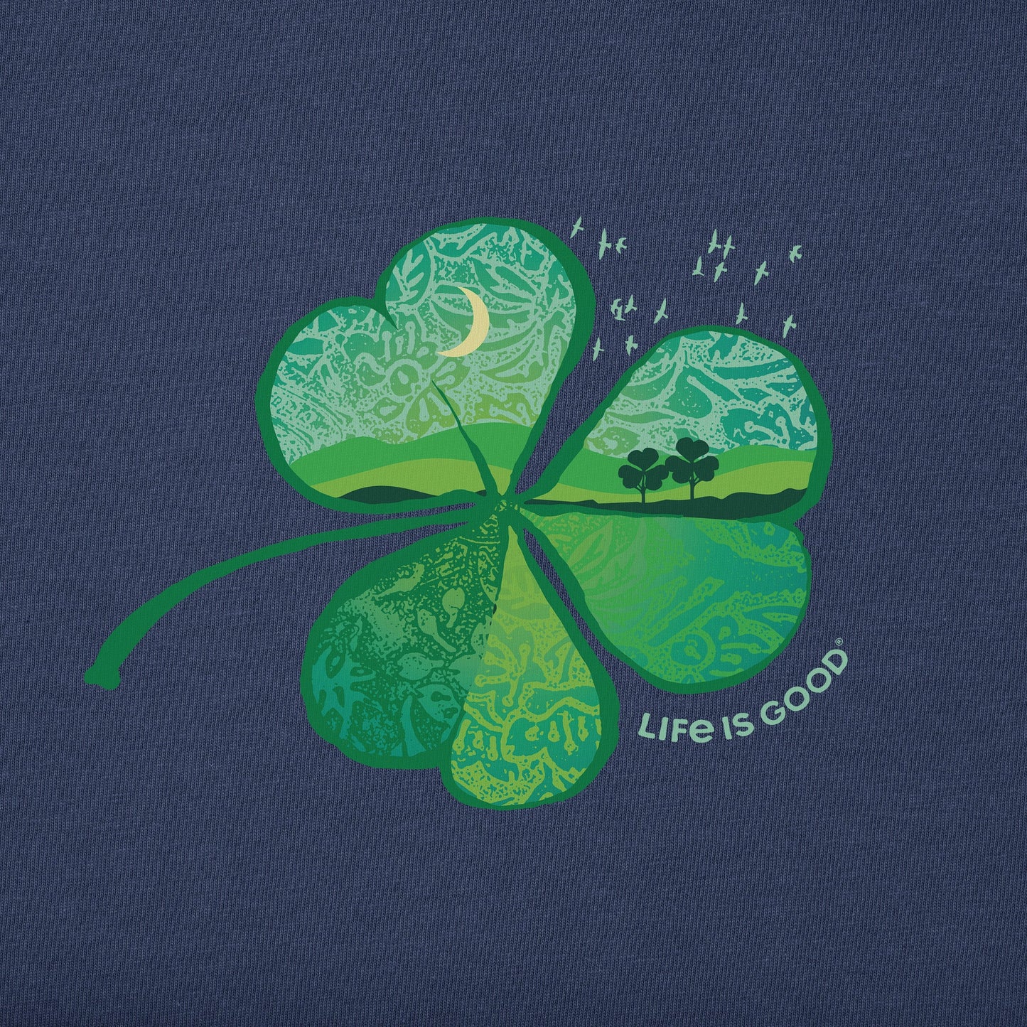 Women's Cloverfield Short Sleeve Crusher Vee