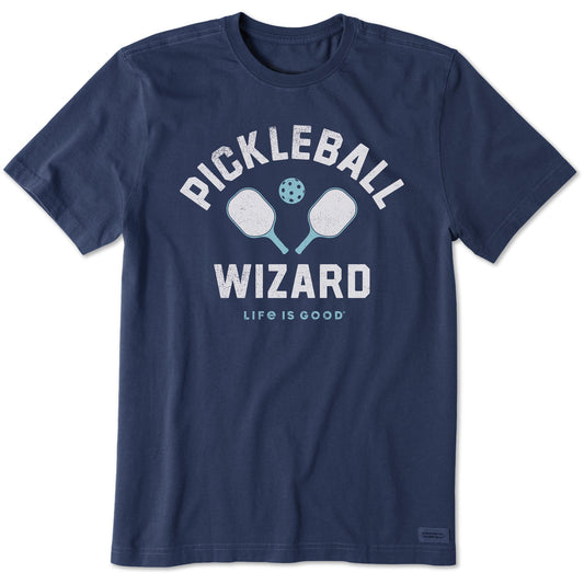 Men's Pickleball Wizard Short Sleeve Crusher Tee