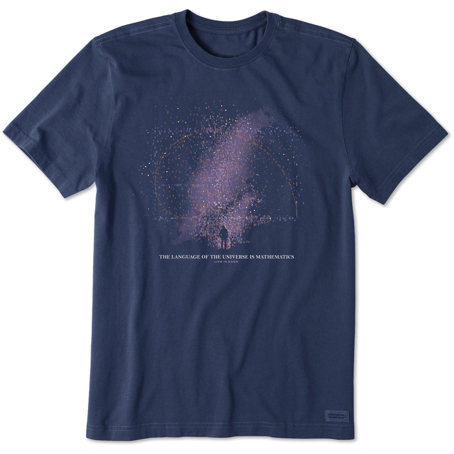 Men's Celestial Mathematics Short Sleeve Crusher Tee