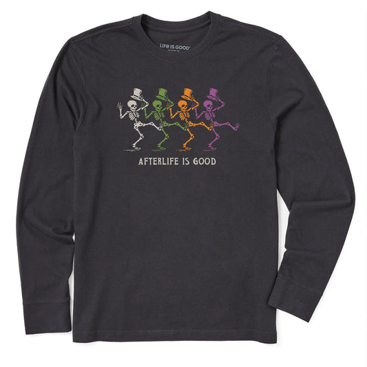 Men's Afterlife is Good Long Sleeve Crusher Tee