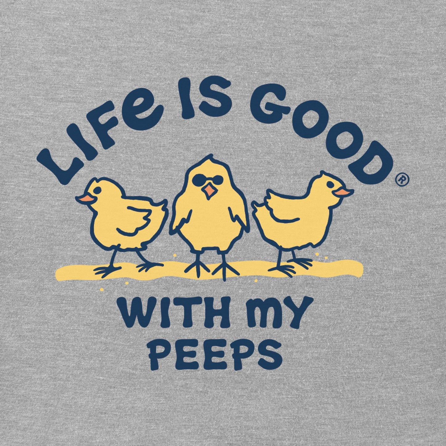 Men's LIG With My Peeps Short Sleeve Crusher Tee