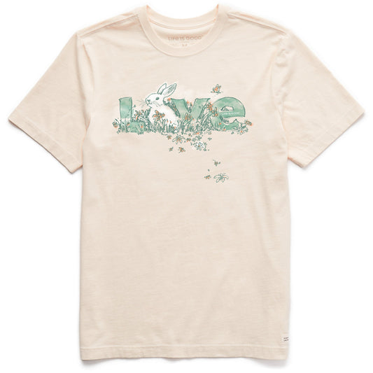 Men's Bunny Love Short Sleeve Crusher Tee