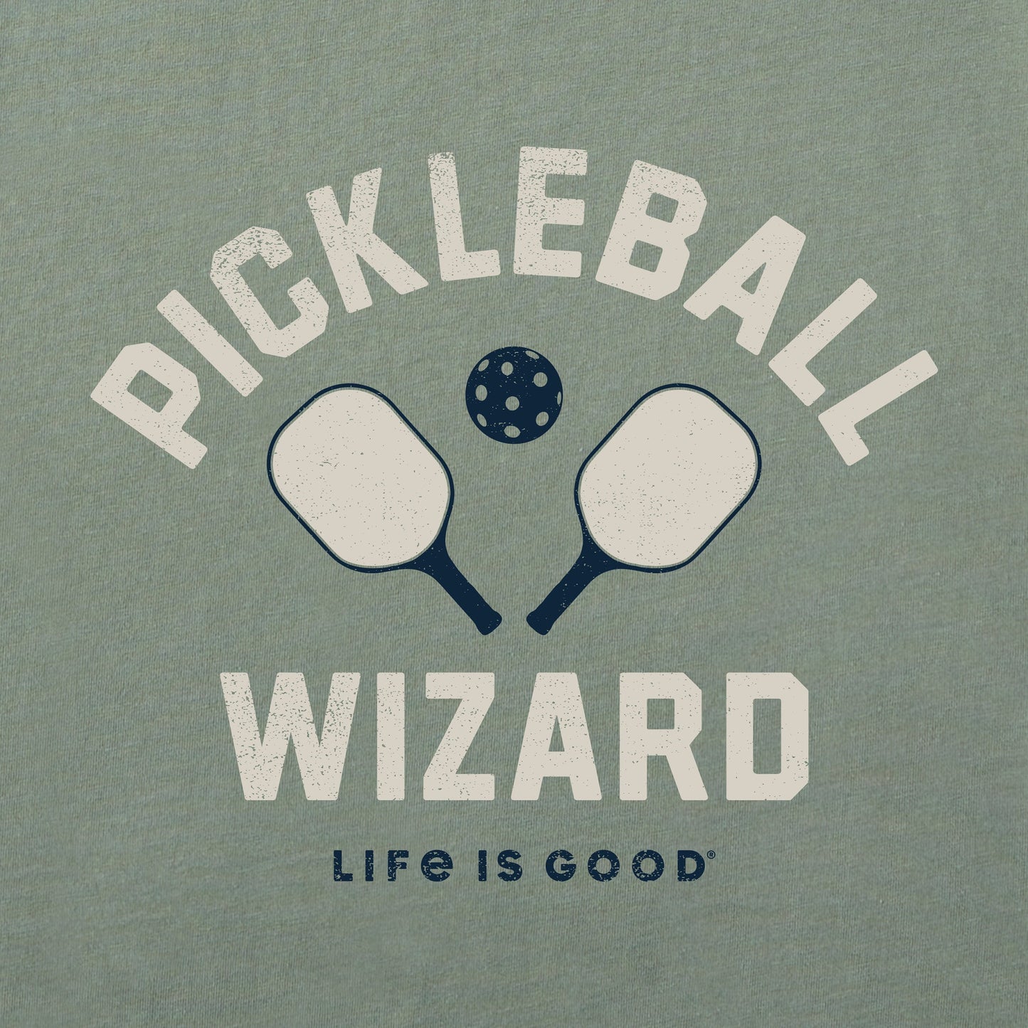 Men's Pickleball Wizard Short Sleeve Crusher Tee