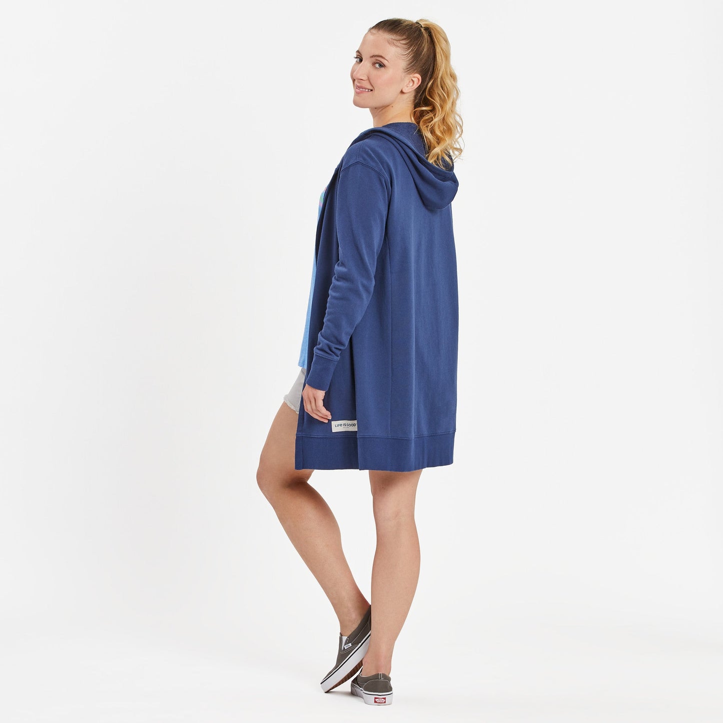 Women's Keep It Simple Wordmark Beyond Hip French Terry Tunic