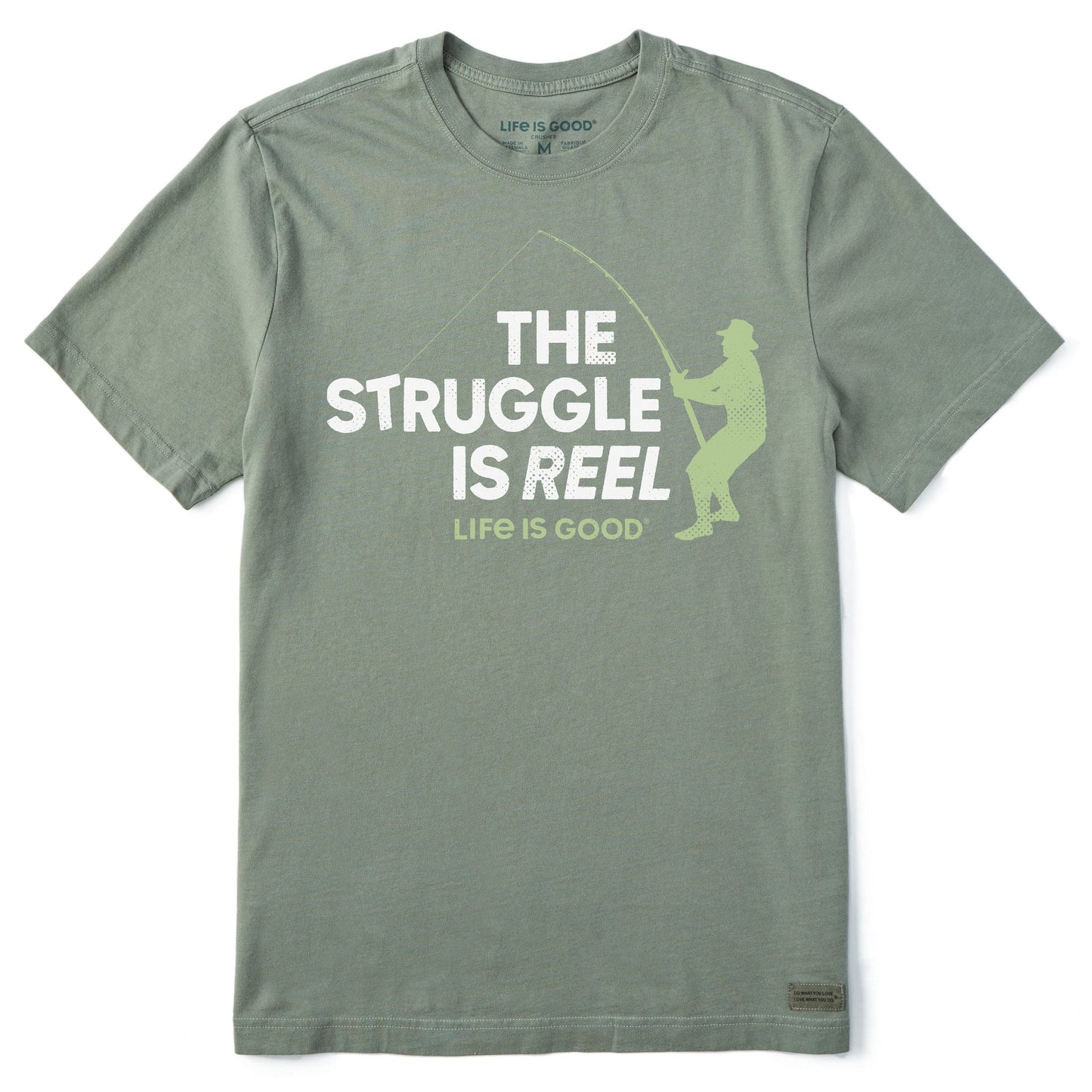 Men's The Struggle Is Reel Short Sleeve Tee
