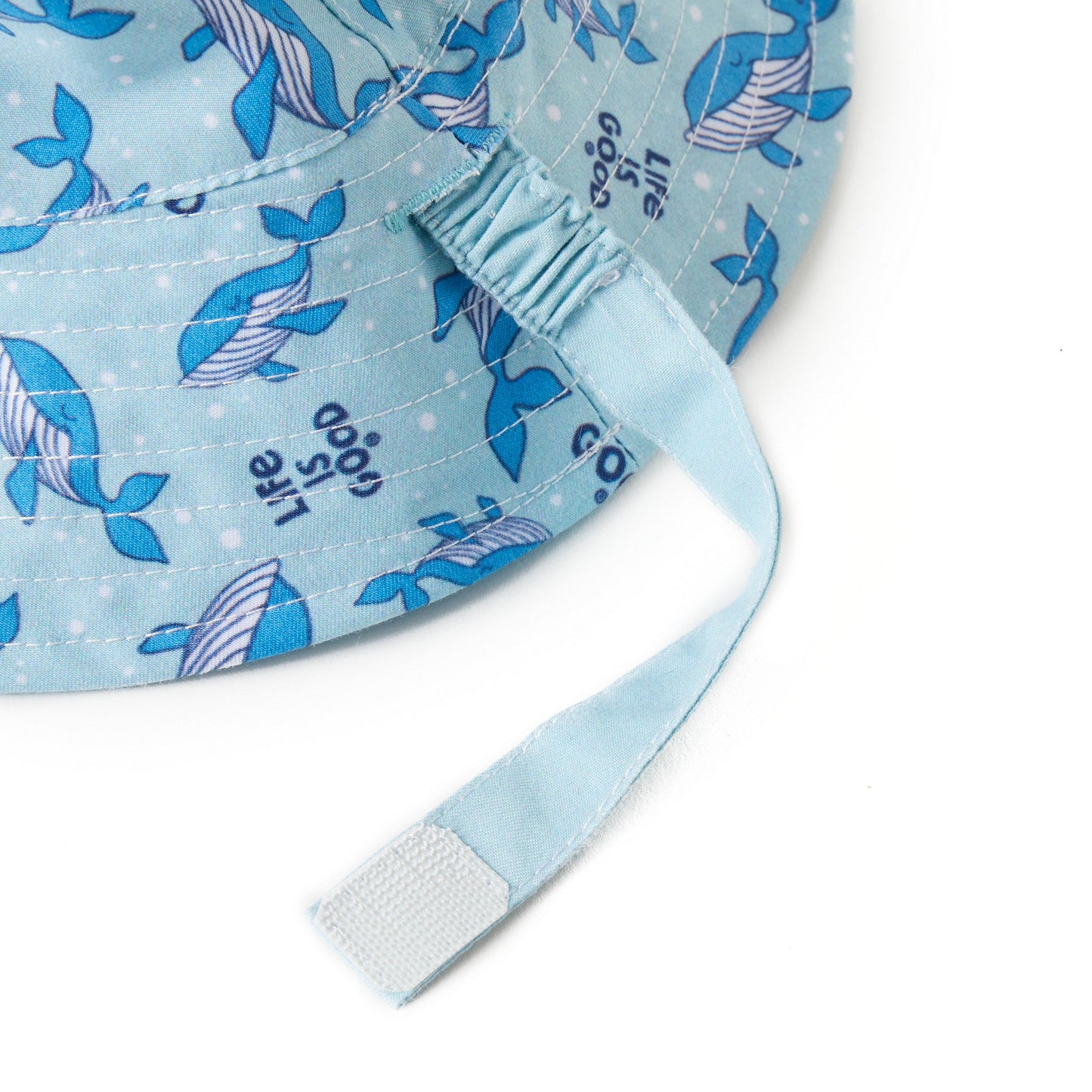 Toddler Whale Pattern Made in the Shade Bucket Hat