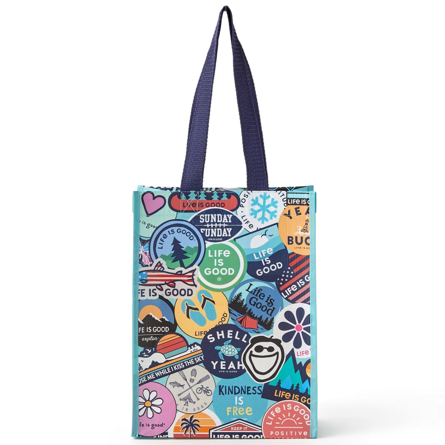 Adult Unisex Sticker Pattern The Small Good Tote