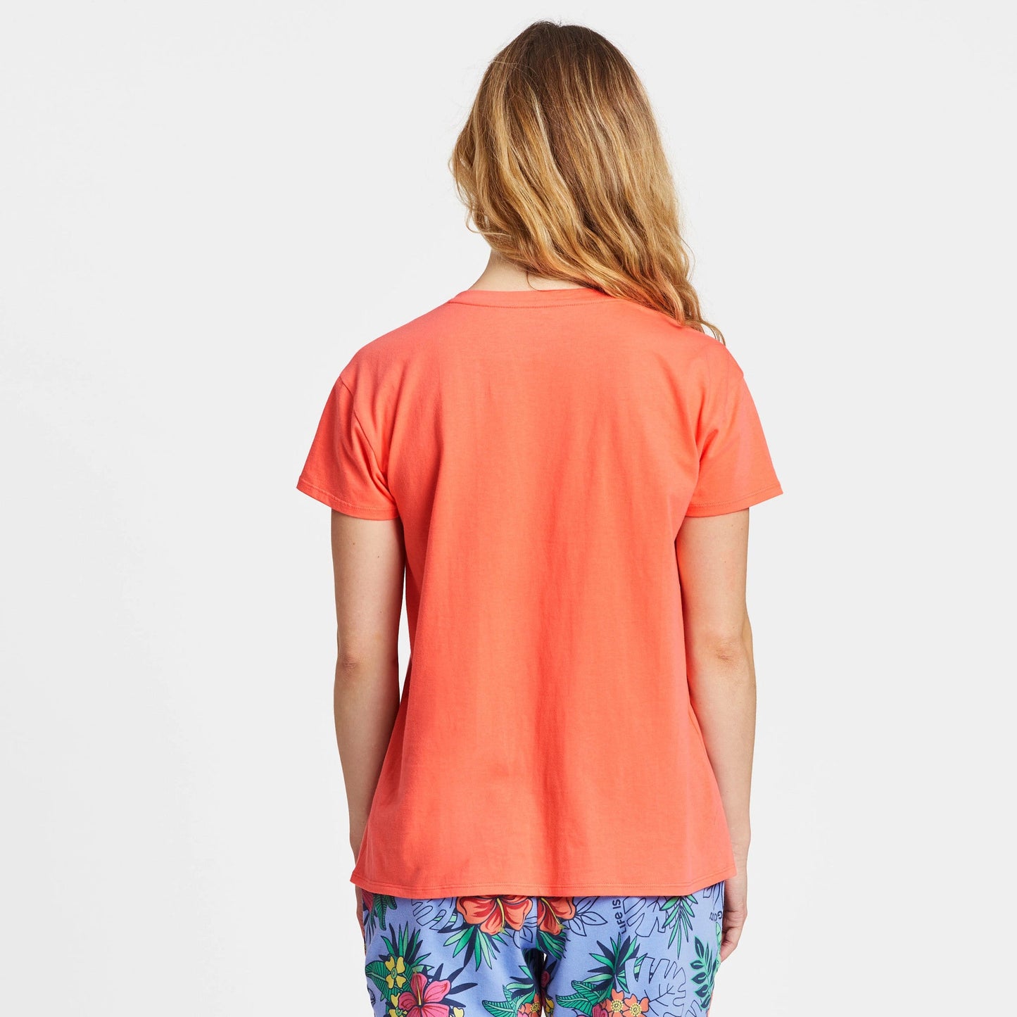 Women's Tropical Hibiscus Palm Coin Snuggle Up Relaxed Sleep Vee