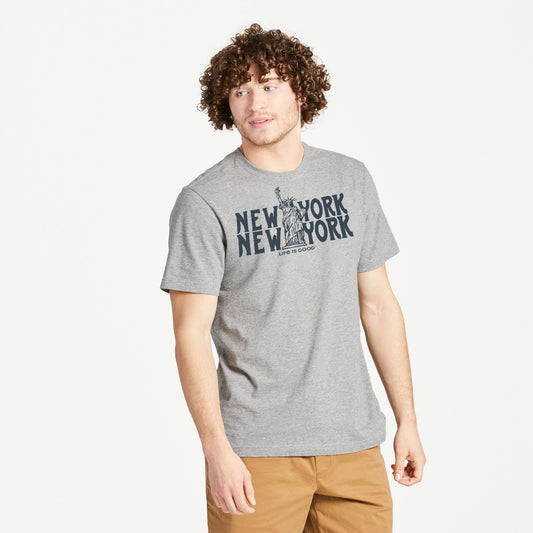 Men's New York Liberty Short Sleeve Crusher-LITE Tee