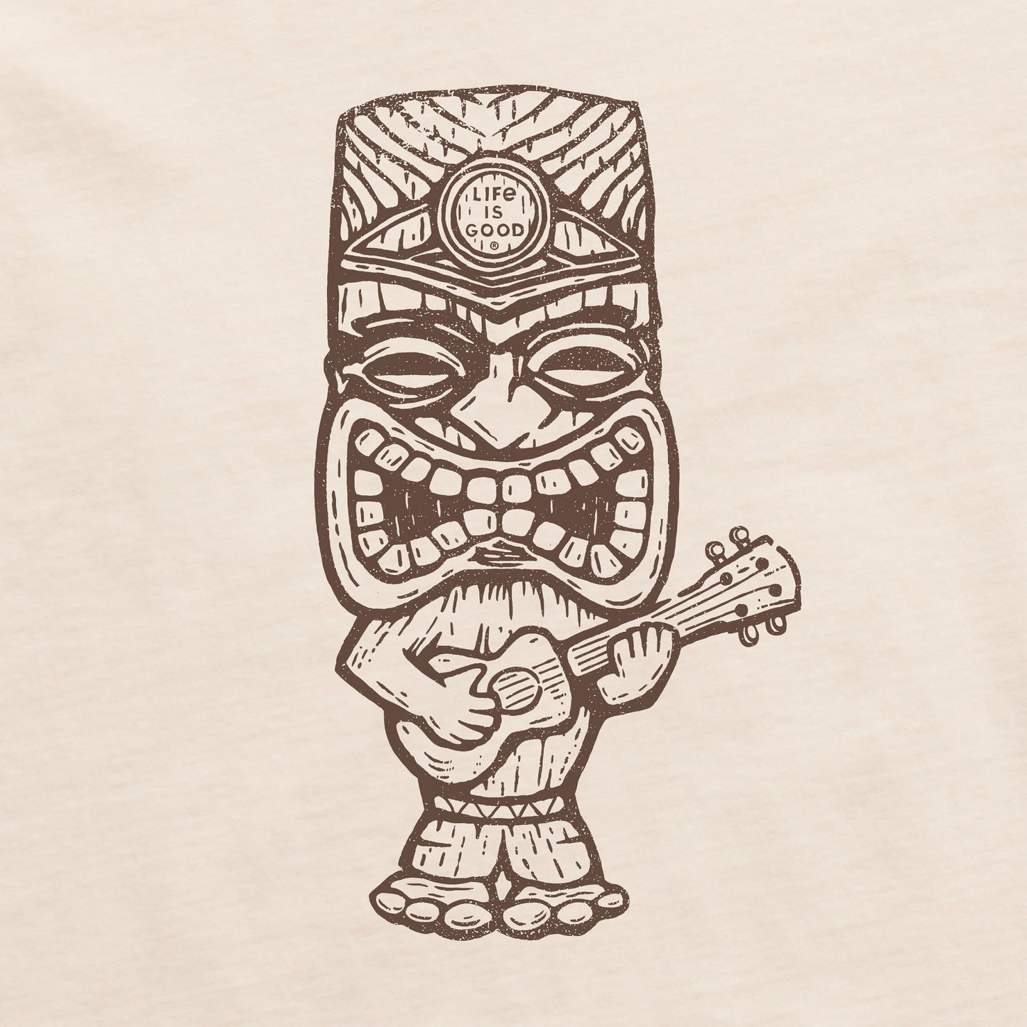 Men's Aloha Tiki Short Sleeve Crusher Tee
