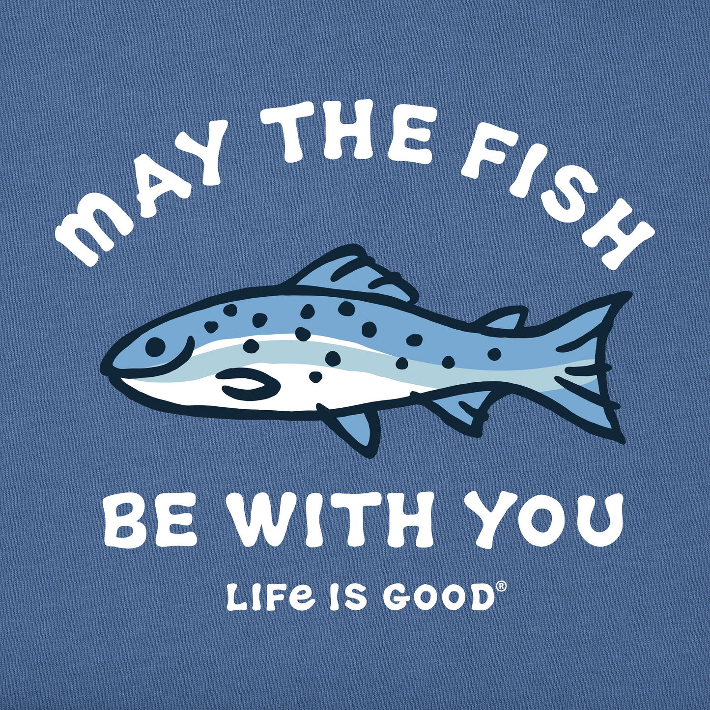 Men's May The Fish Be With You Short Sleeve Tee